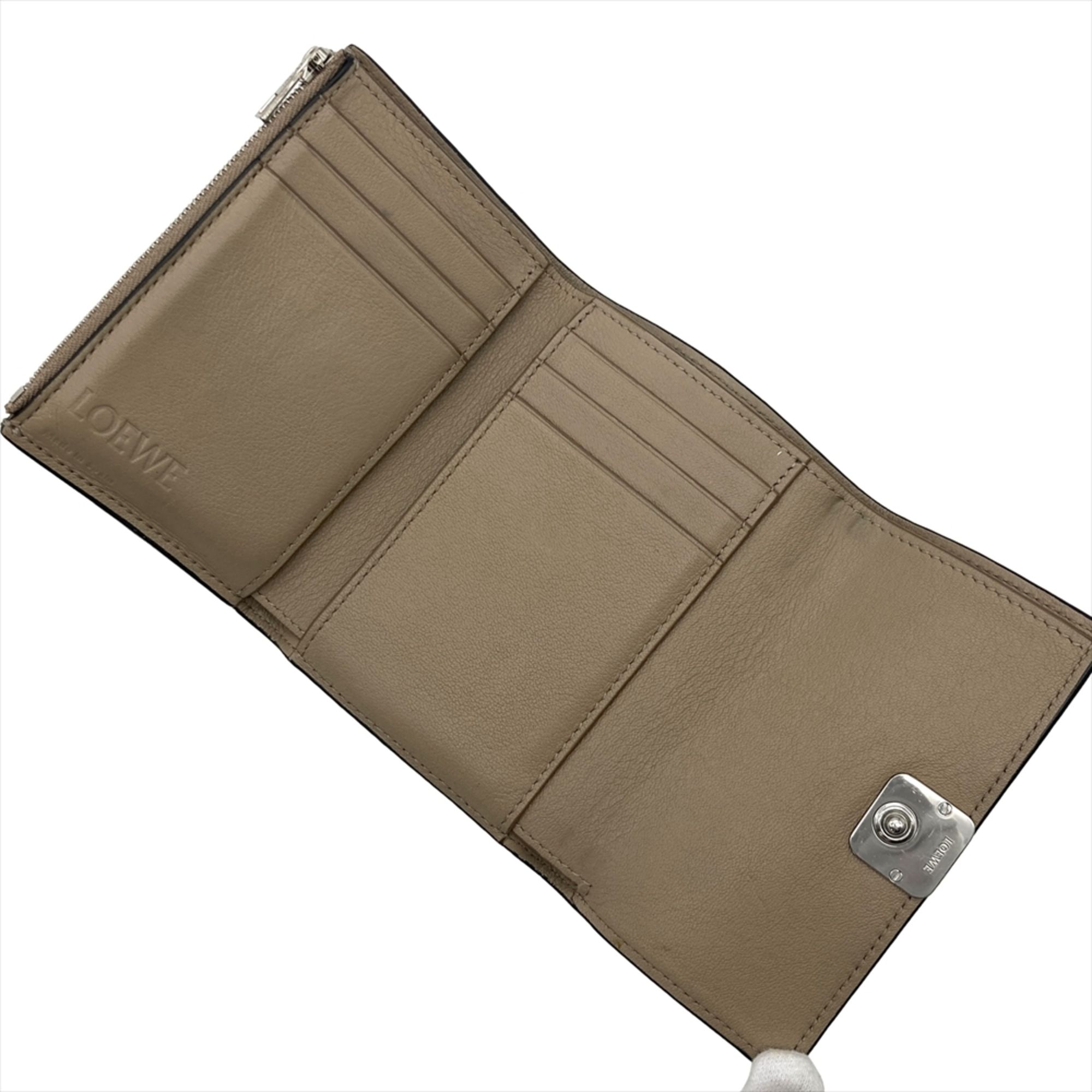 Leather Wallet (Tri-Fold) (Pre-Owned) - Loewe - Modalova