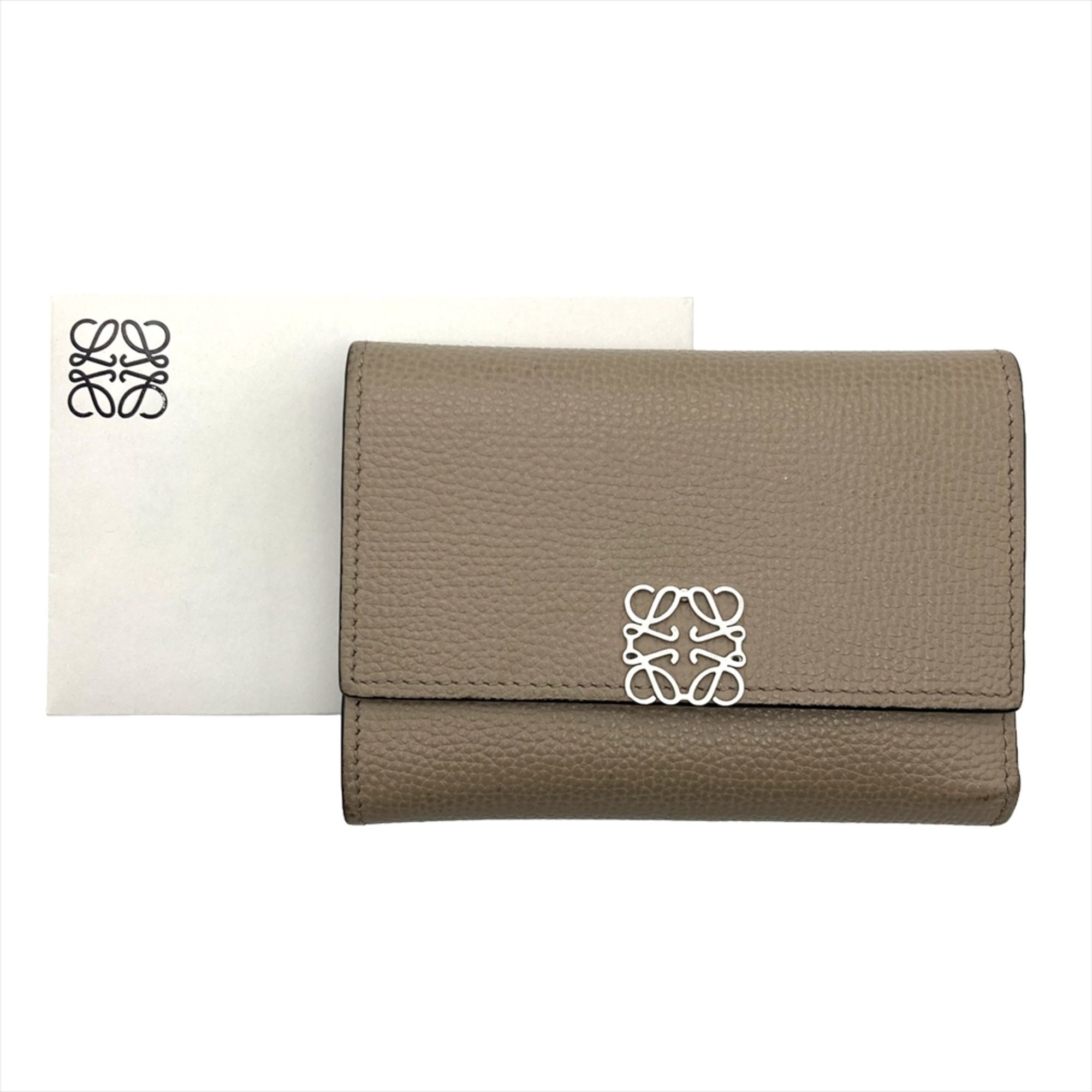 Leather Wallet (Tri-Fold) (Pre-Owned) - Loewe - Modalova