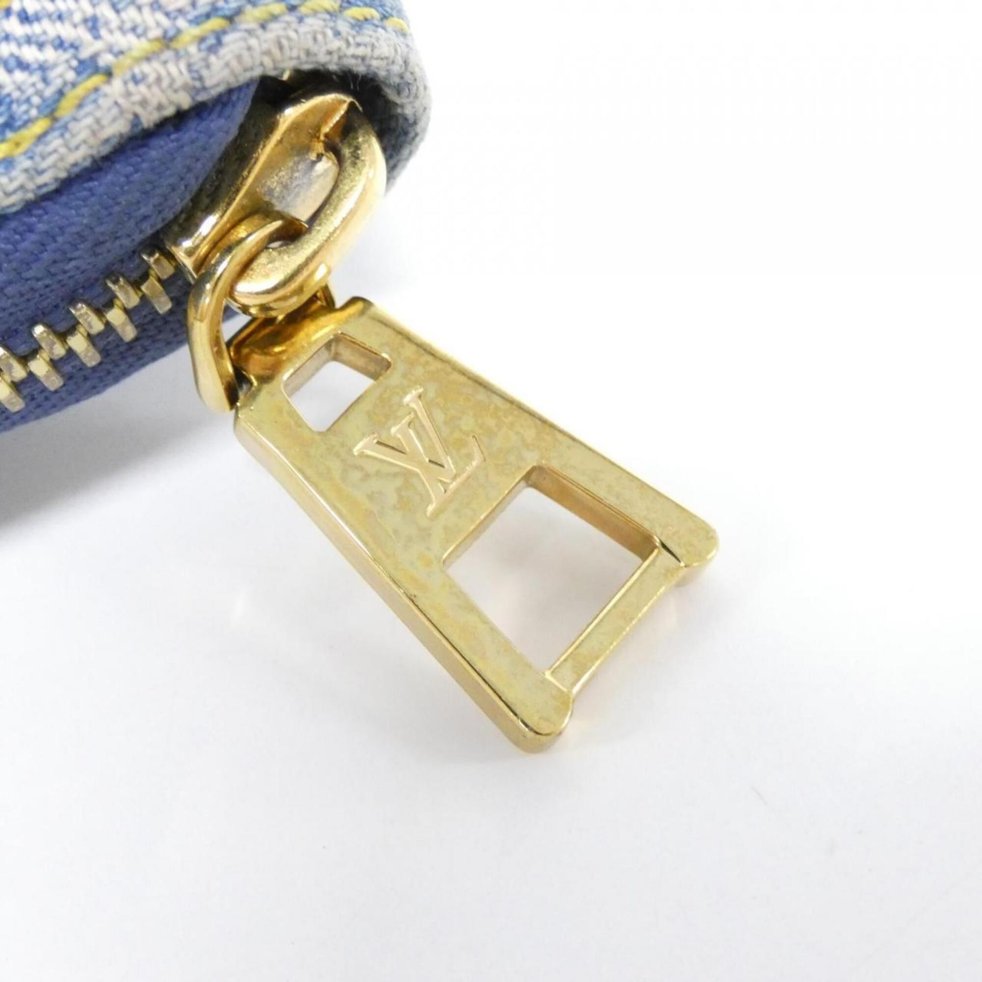 Denim Long Wallet (Bi-Fold) (Pre-Owned) - Louis Vuitton - Modalova