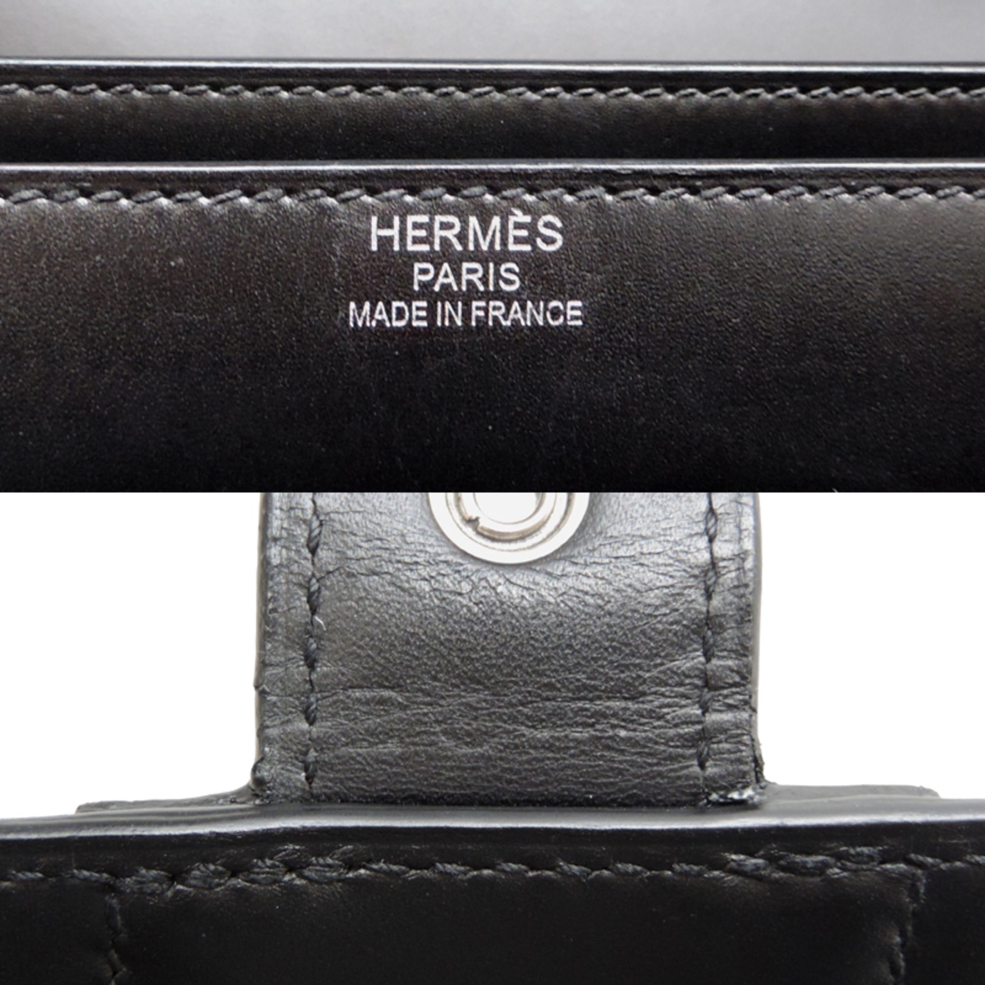 Box Calf Leather Briefcase (Pre-Owned) - Hermes - Modalova