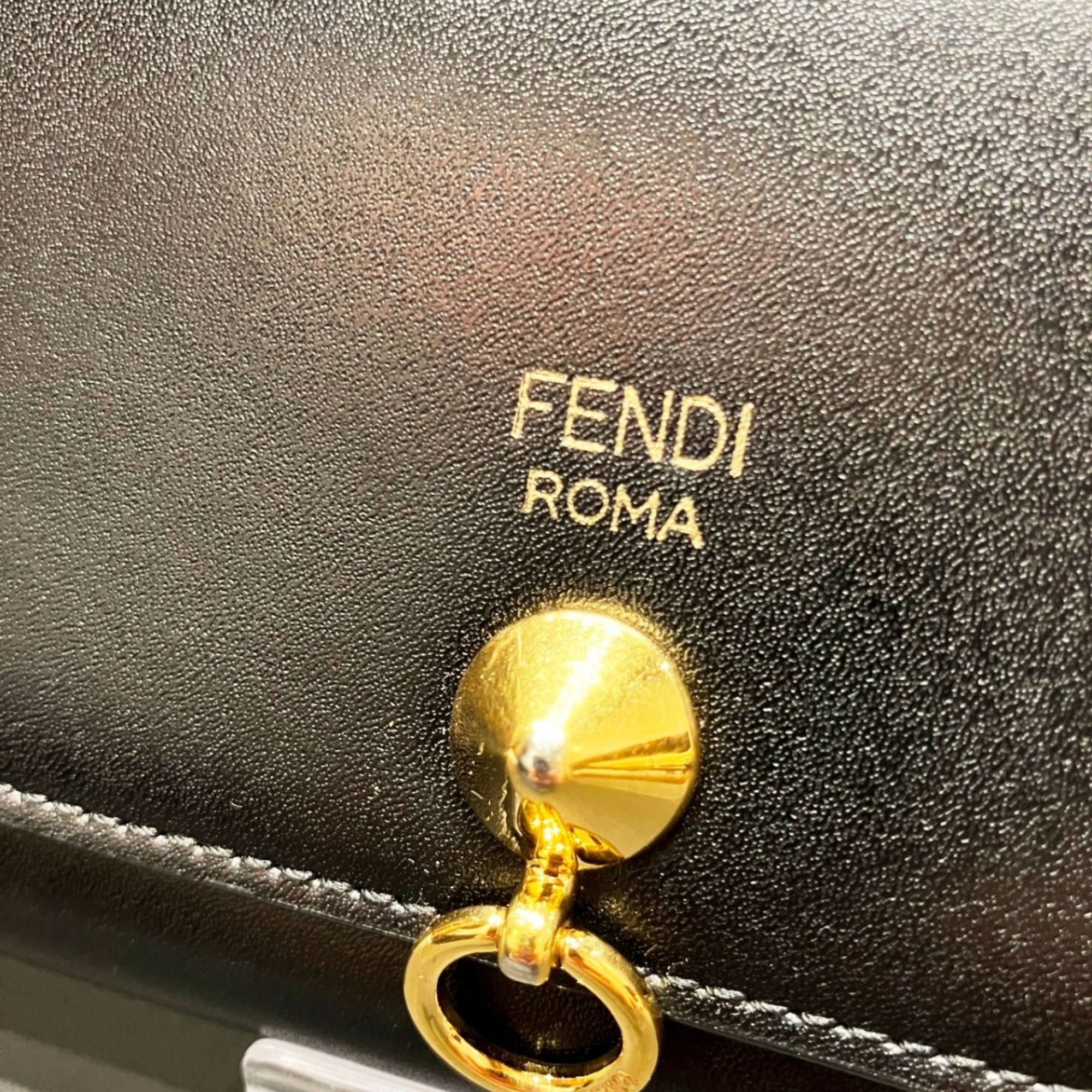 Leather Long Wallet (Bi-Fold) (Pre-Owned) - Fendi - Modalova