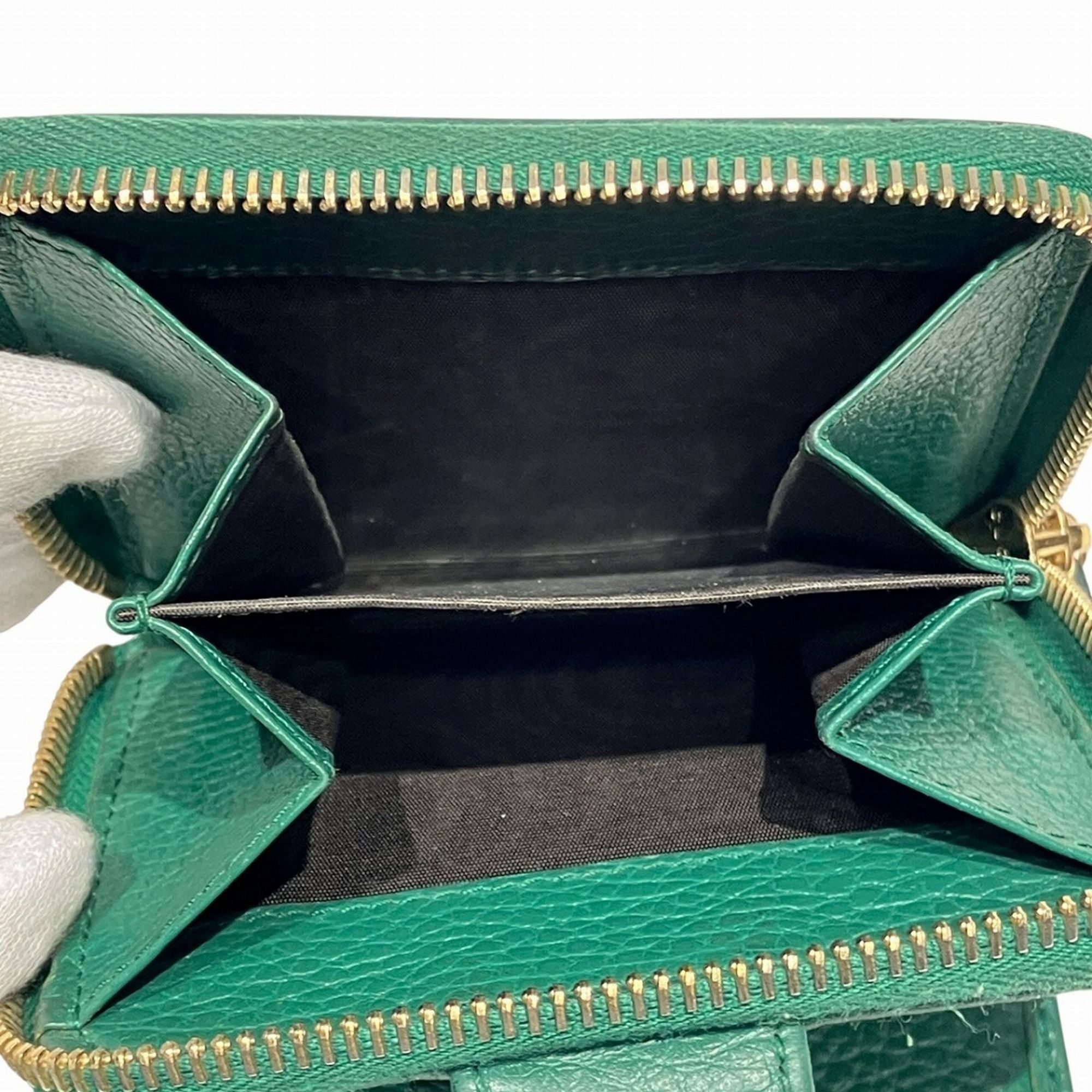 Gg Canvas Leather Wallet (Bi-Fold) (Pre-Owned) - Gucci - Modalova