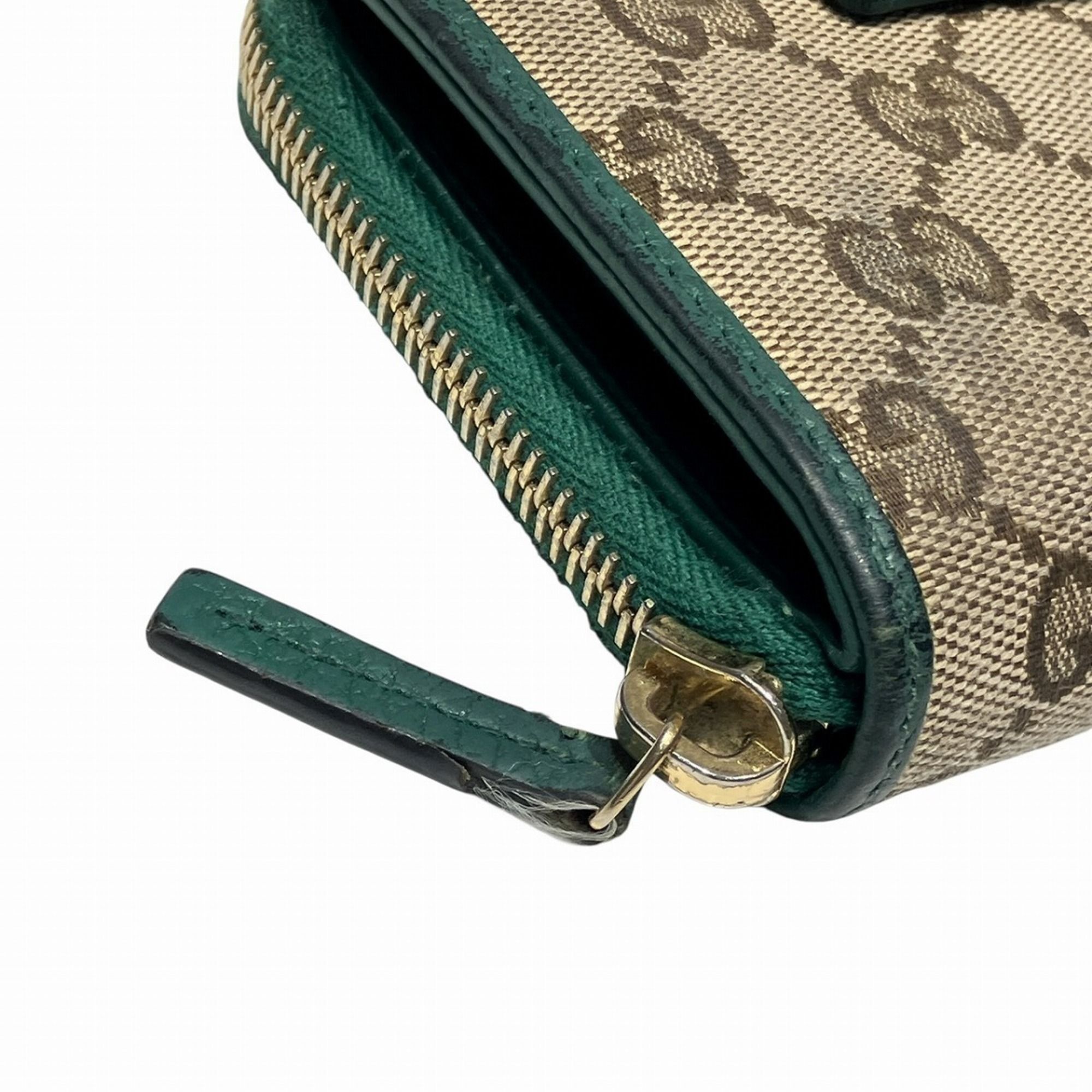 Gg Canvas Leather Wallet (Bi-Fold) (Pre-Owned) - Gucci - Modalova