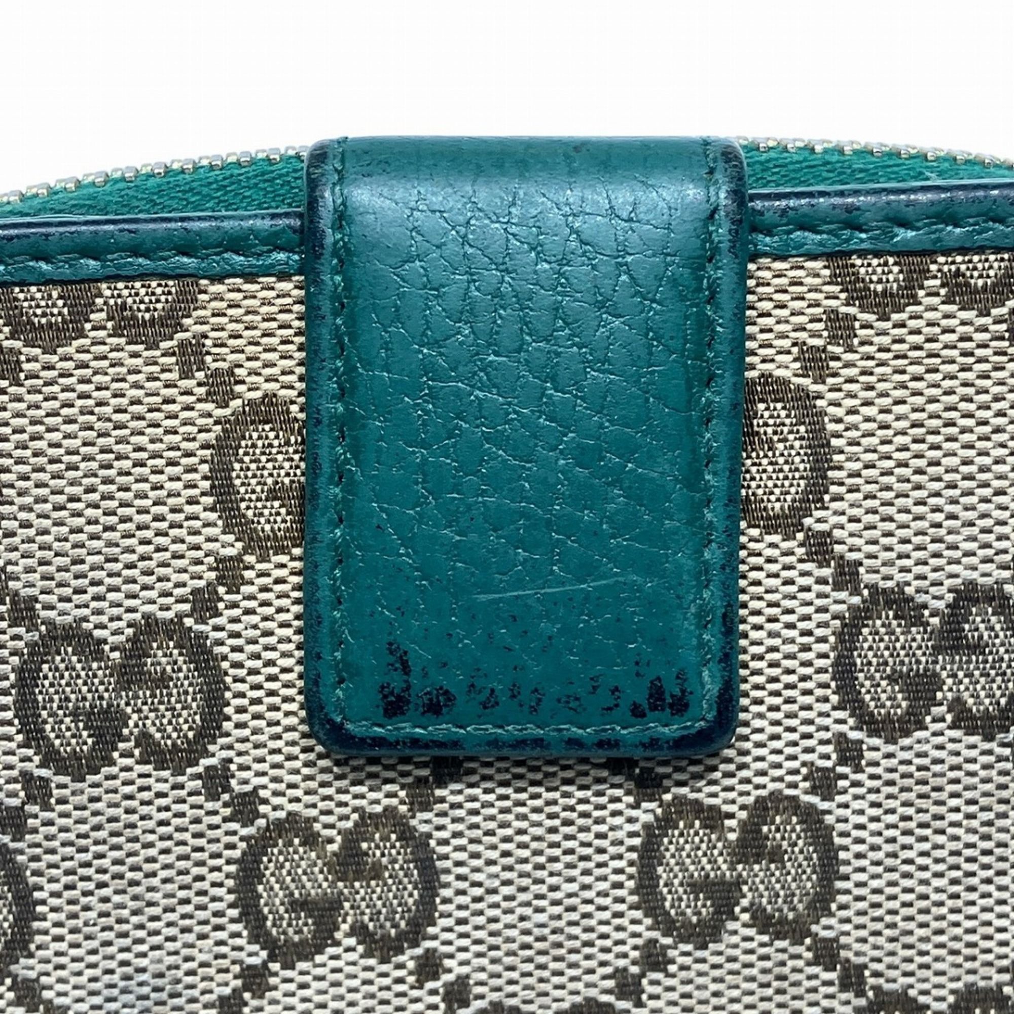 Gg Canvas Leather Wallet (Bi-Fold) (Pre-Owned) - Gucci - Modalova