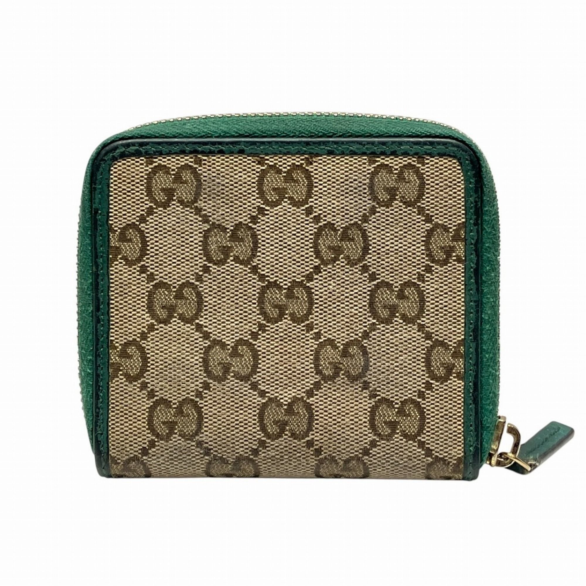Gg Canvas Leather Wallet (Bi-Fold) (Pre-Owned) - Gucci - Modalova