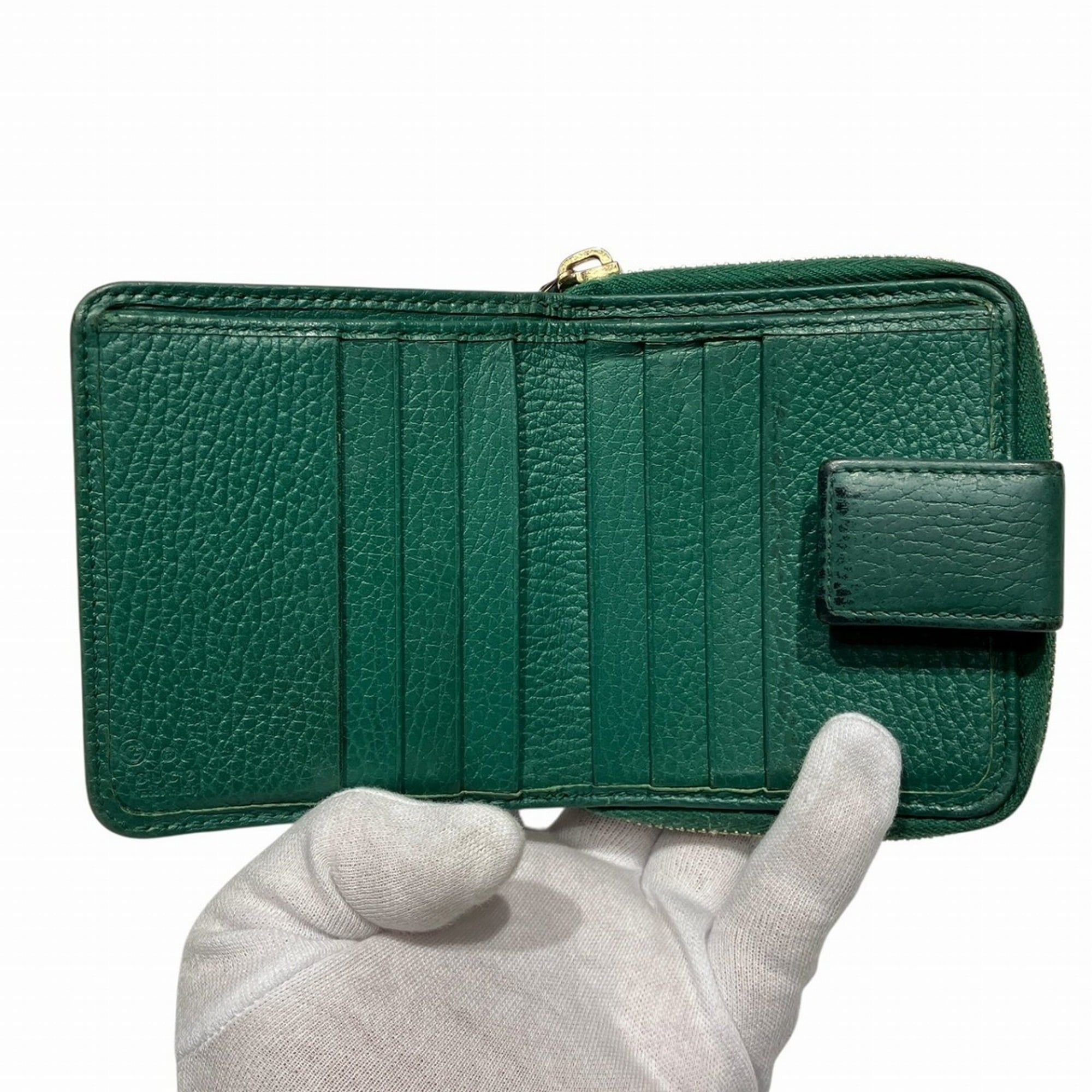 Gg Canvas Leather Wallet (Bi-Fold) (Pre-Owned) - Gucci - Modalova