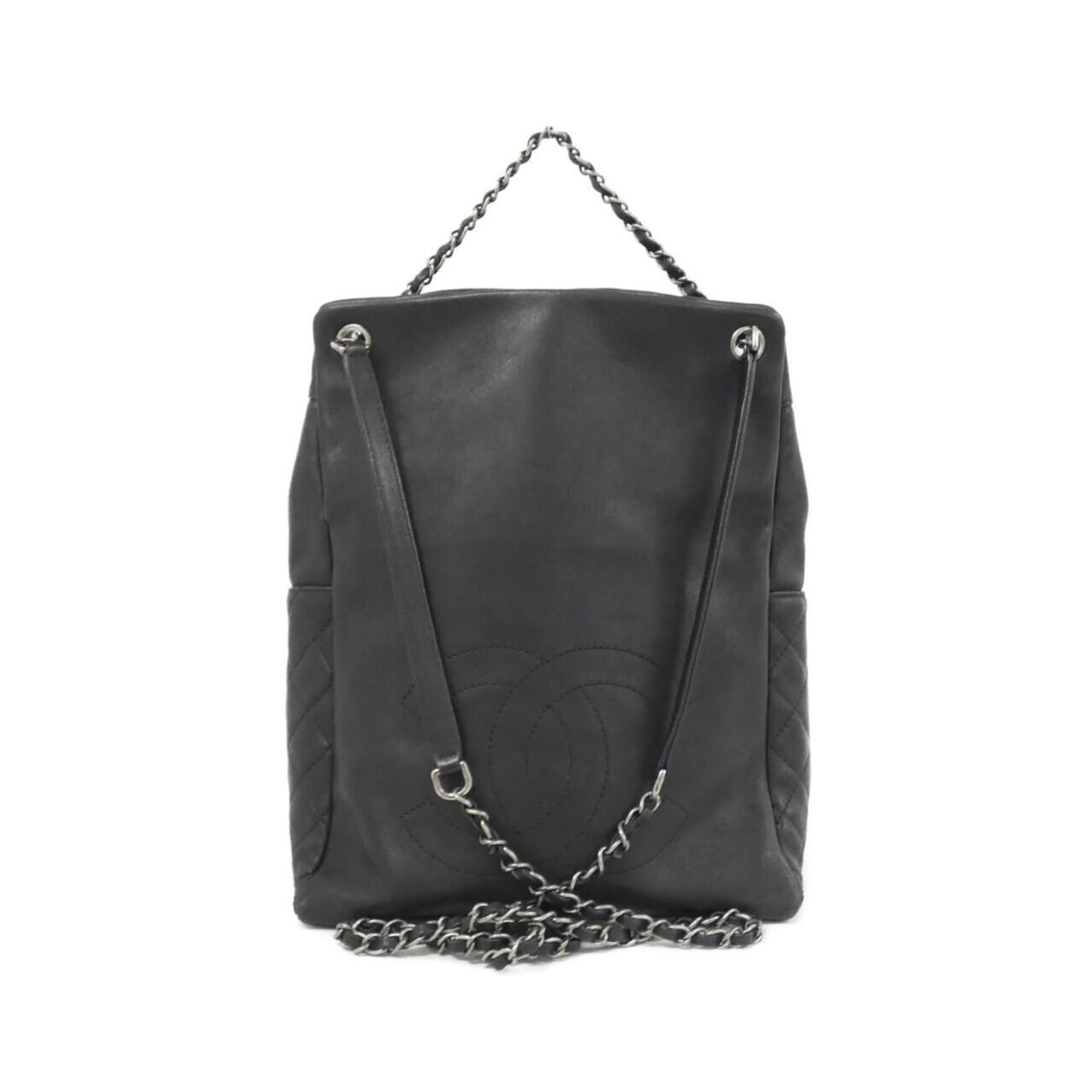 Leather Backpack (Pre-Owned) - Chanel - Modalova