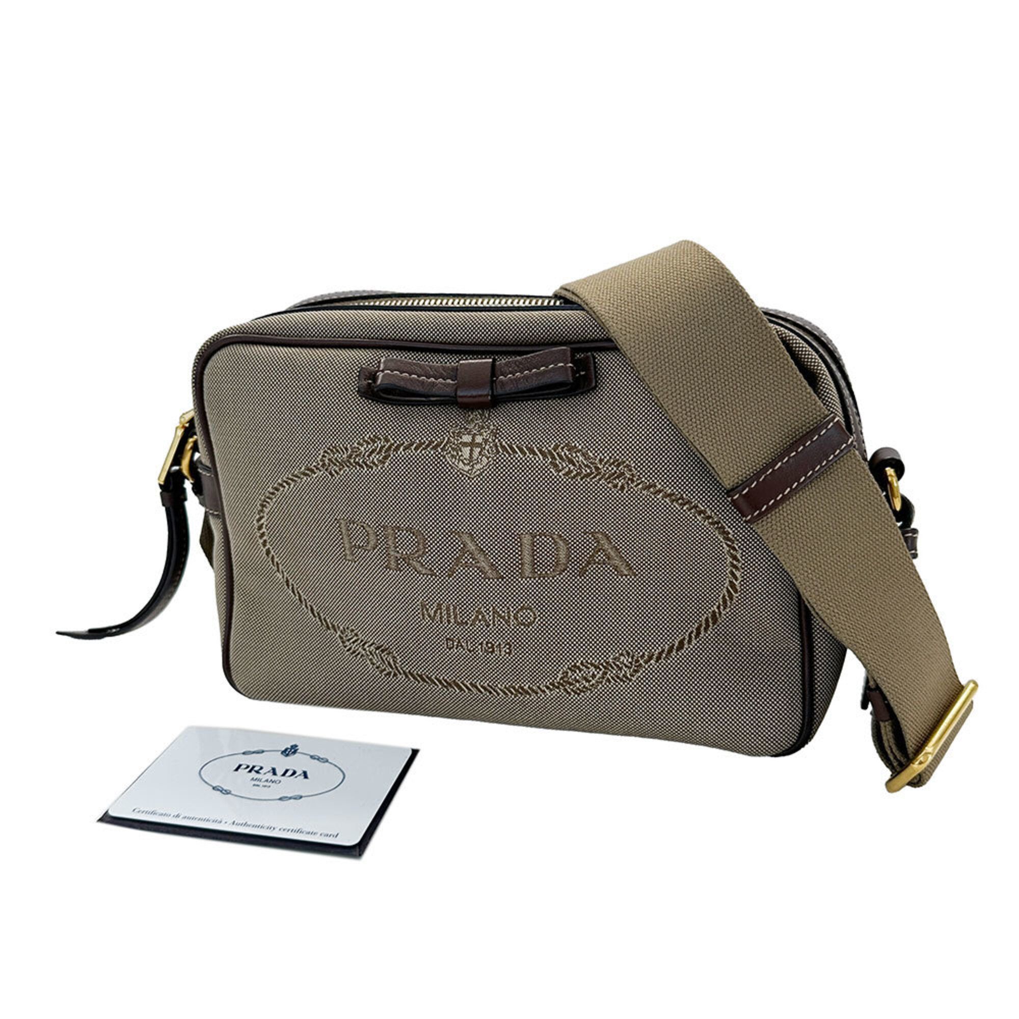 Nylon Canvas Handbag Shoulder Bag (Pre-Owned) - Prada - Modalova