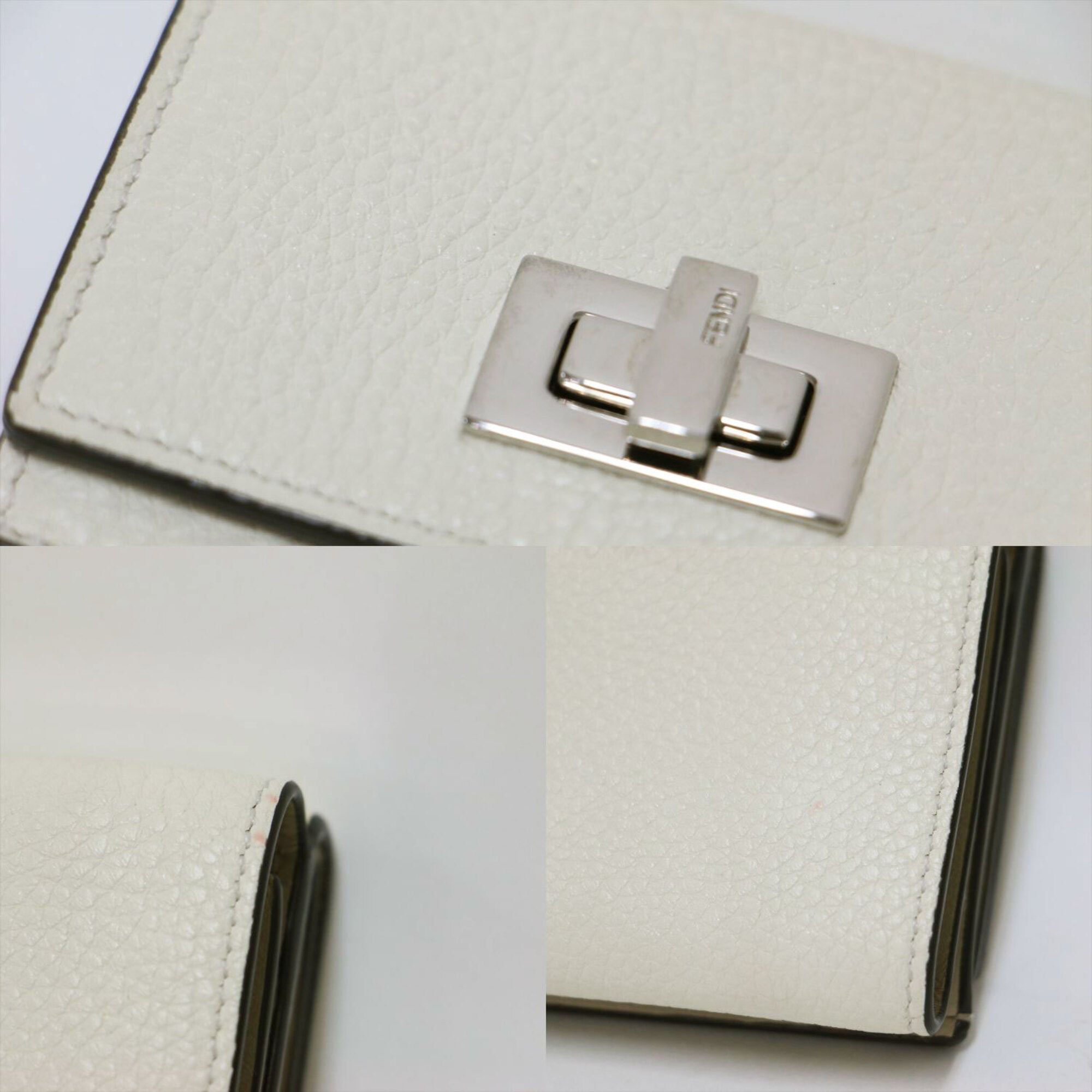 Leather Wallet (Tri-Fold) (Pre-Owned) - Fendi - Modalova