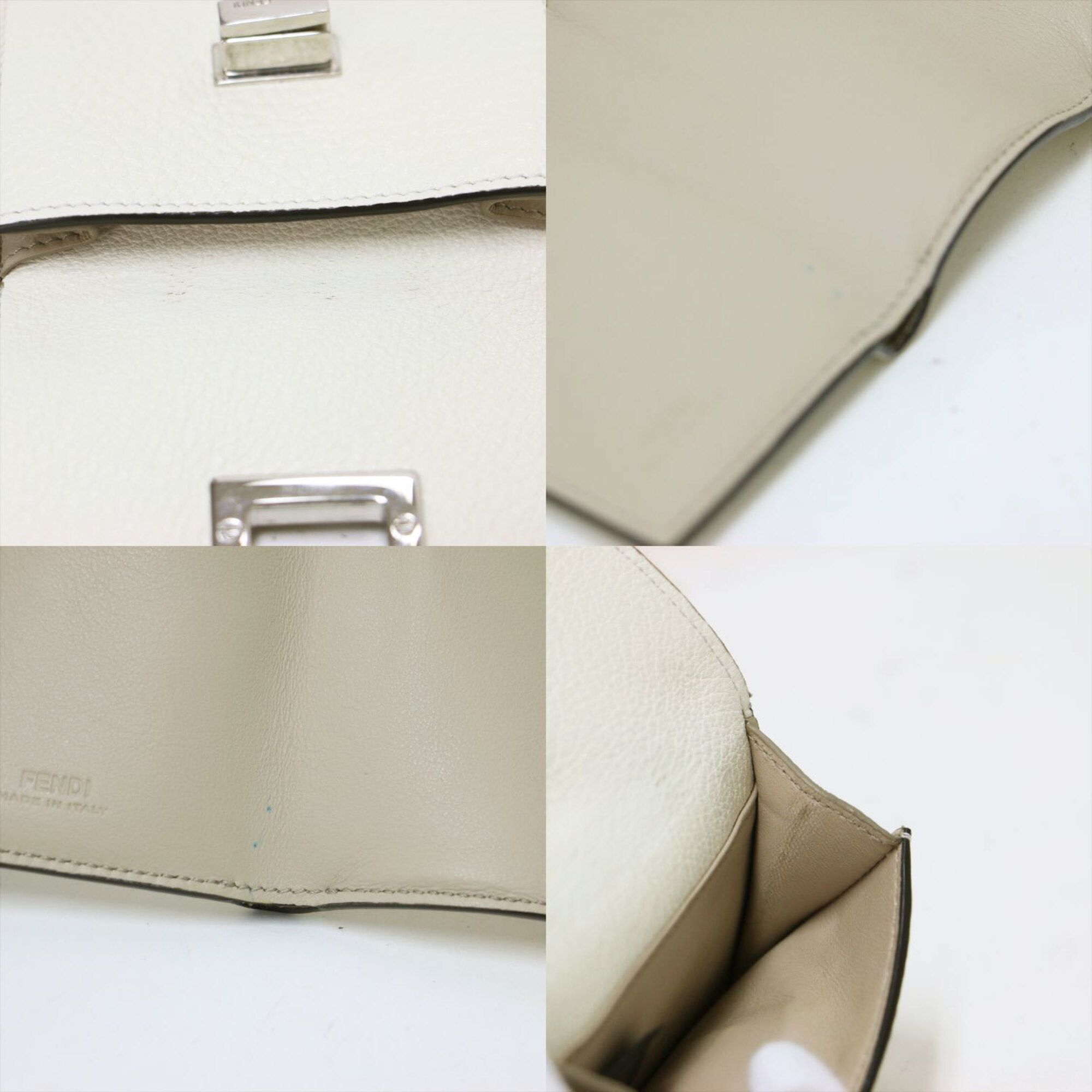 Leather Wallet (Tri-Fold) (Pre-Owned) - Fendi - Modalova