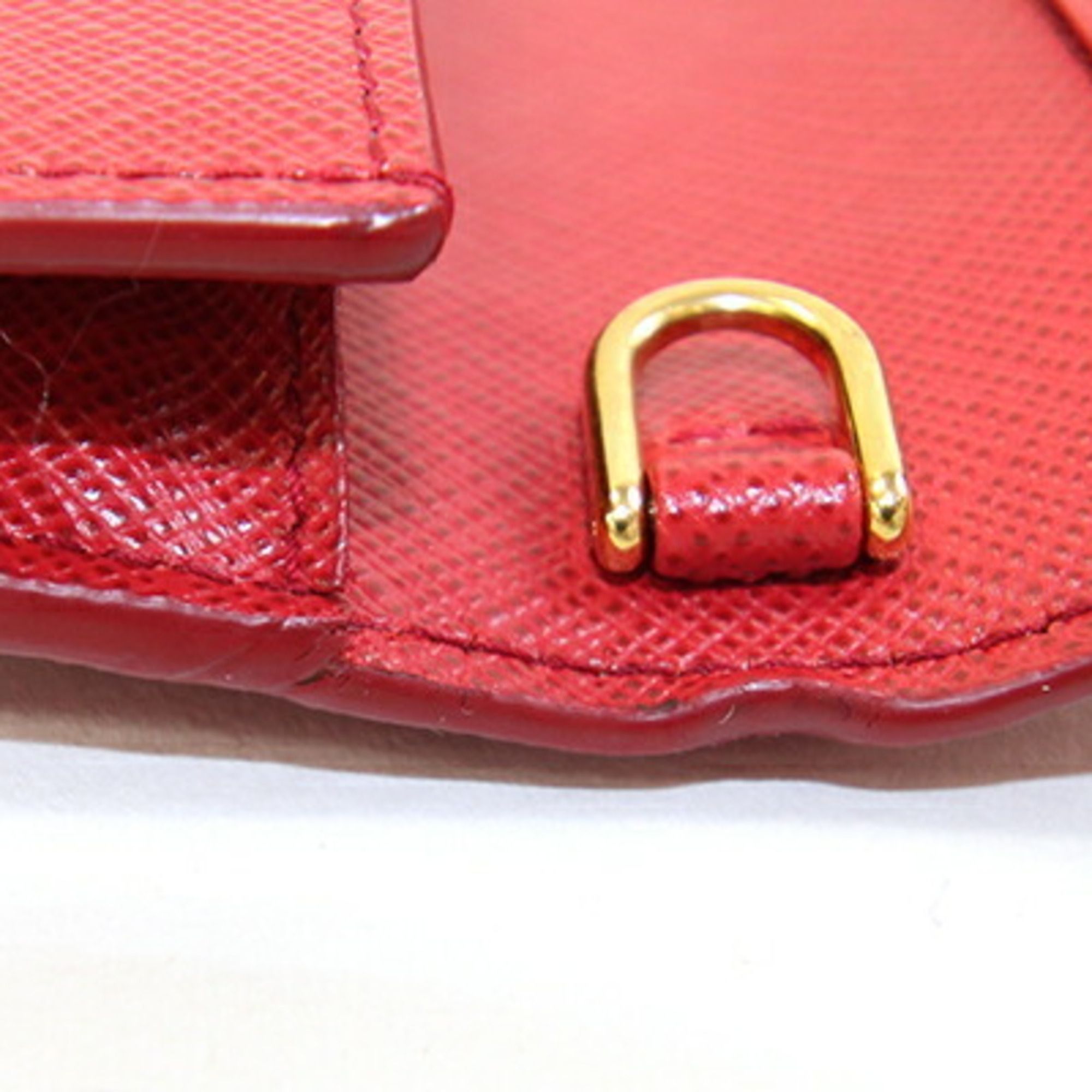 Leather Pochette Shoulder Bag (Pre-Owned) - Prada - Modalova