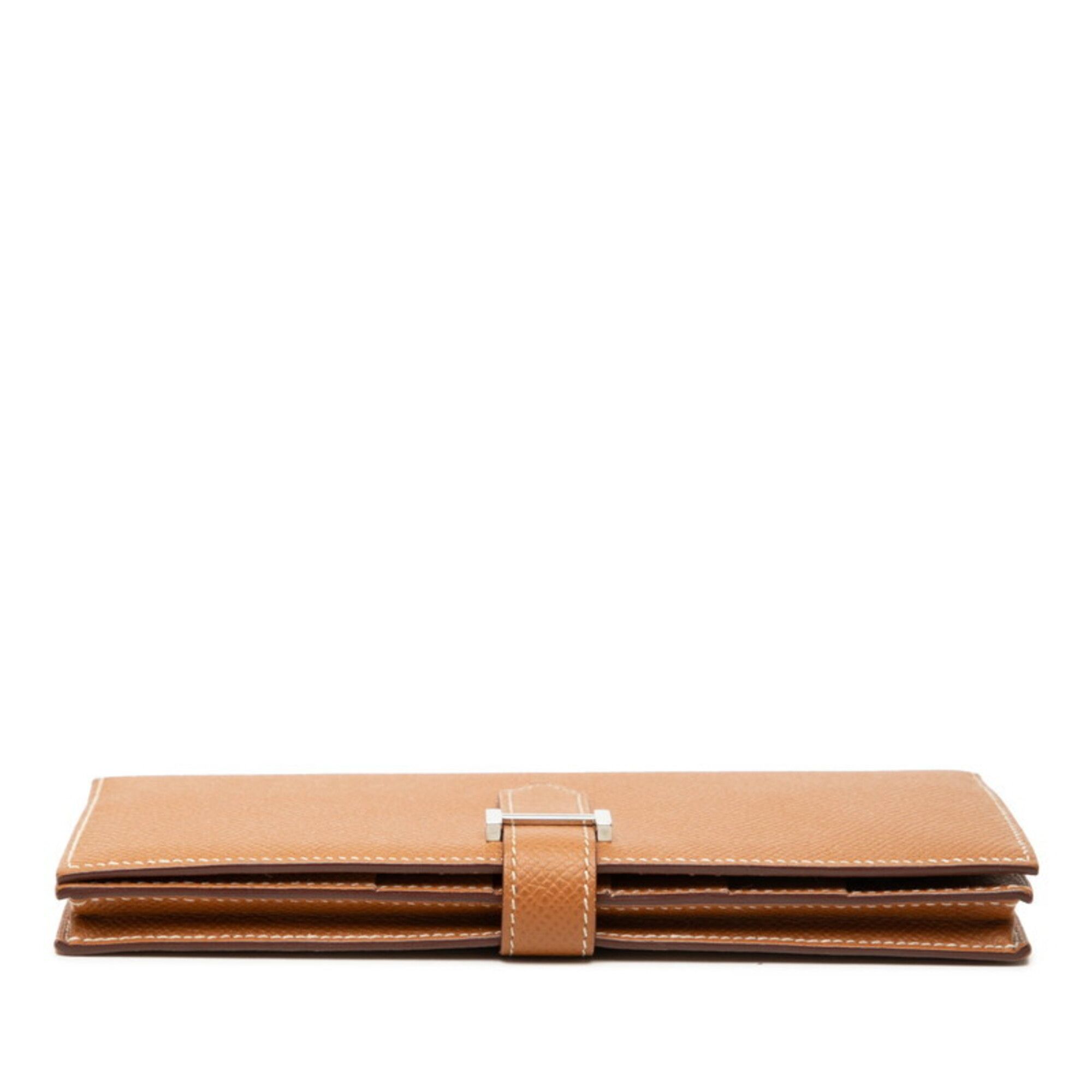 Epsom Leather Long Wallet (Bi-Fold) (Pre-Owned) - Hermes - Modalova