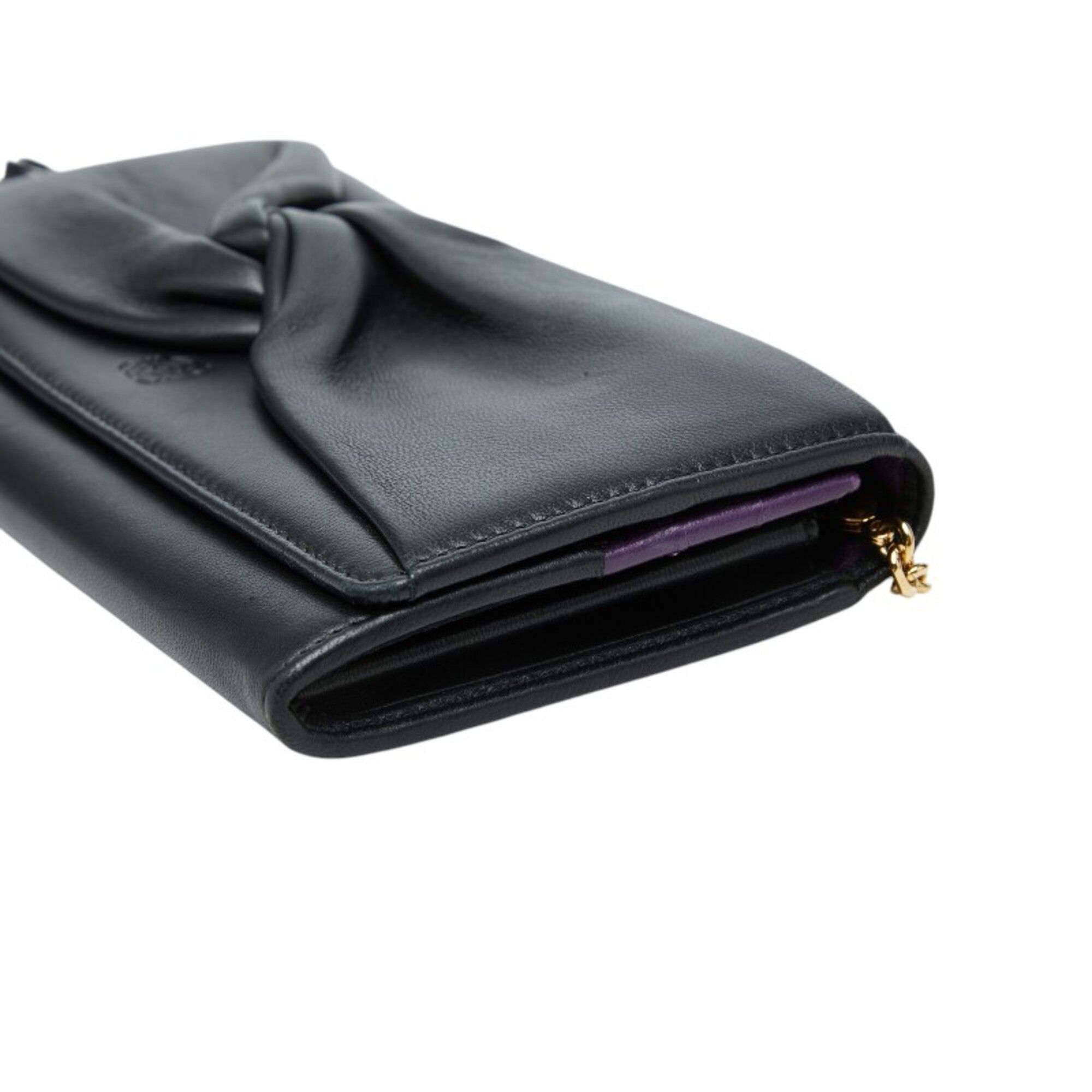 Leather Chain/Shoulder Wallet (Pre-Owned) - Loewe - Modalova