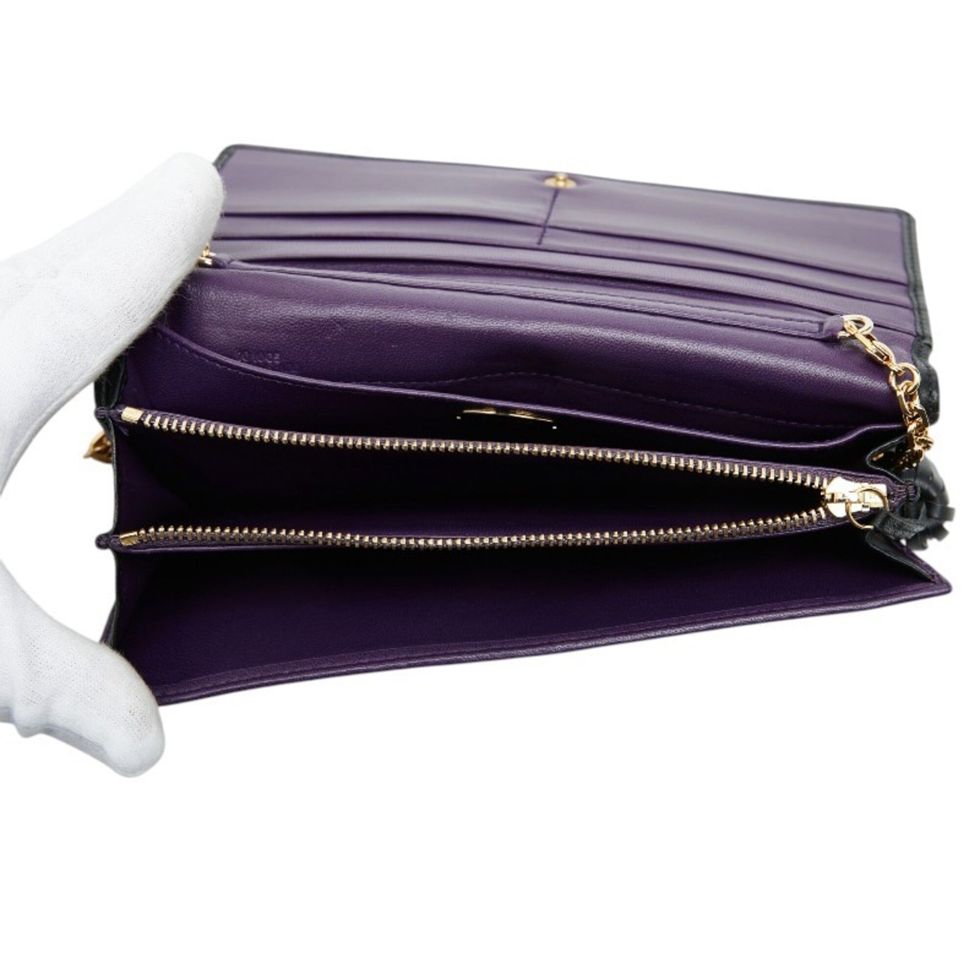 Leather Chain/Shoulder Wallet (Pre-Owned) - Loewe - Modalova