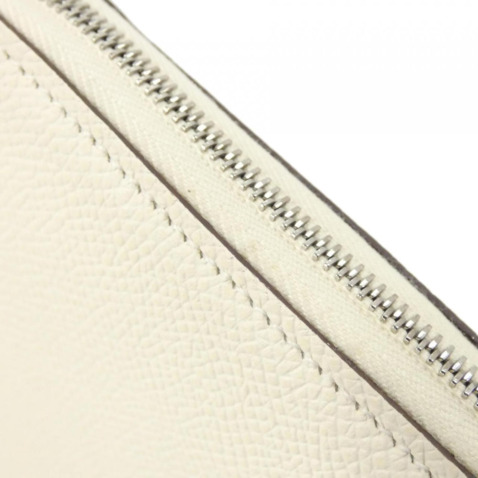 Epsom Leather Silk Long Wallet (Bi-Fold) (Pre-Owned) - Hermes - Modalova