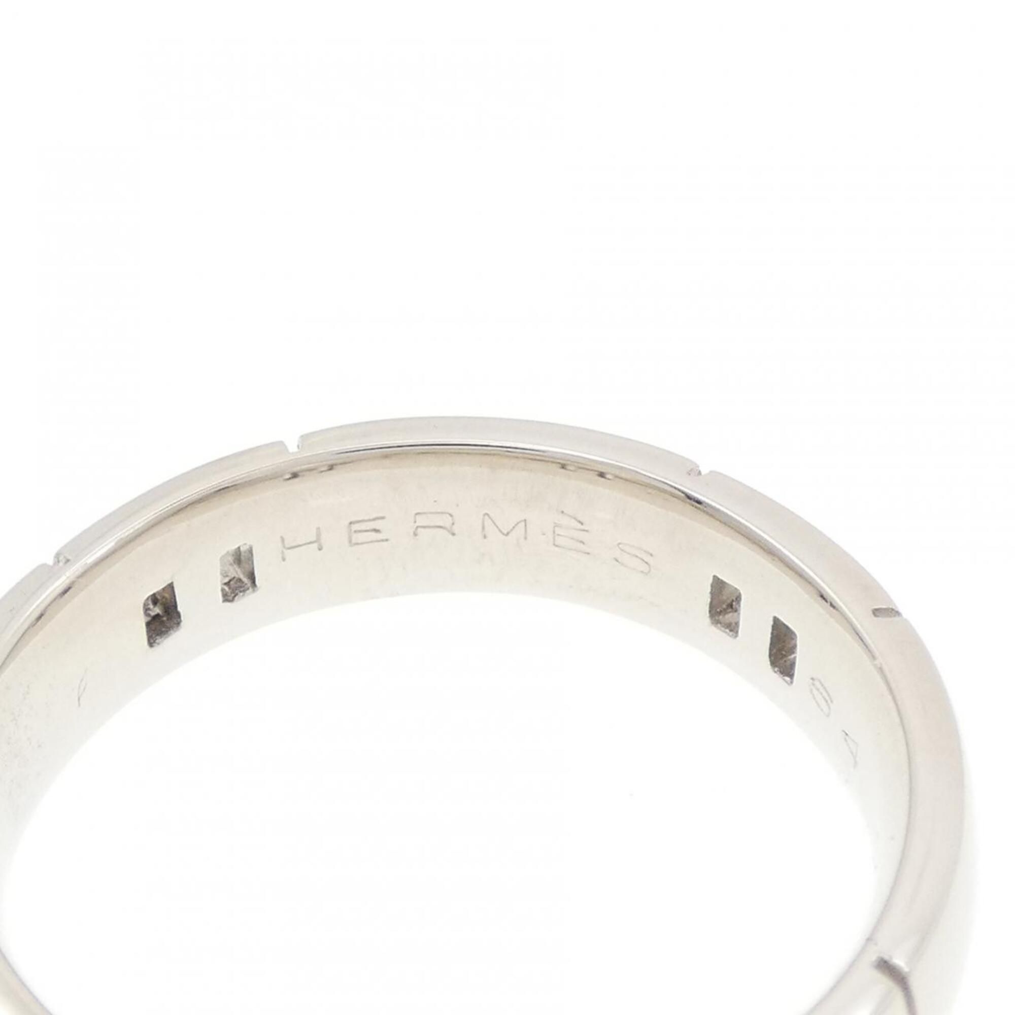 White Gold (18K) Band Ring (Pre-Owned) - Hermes - Modalova