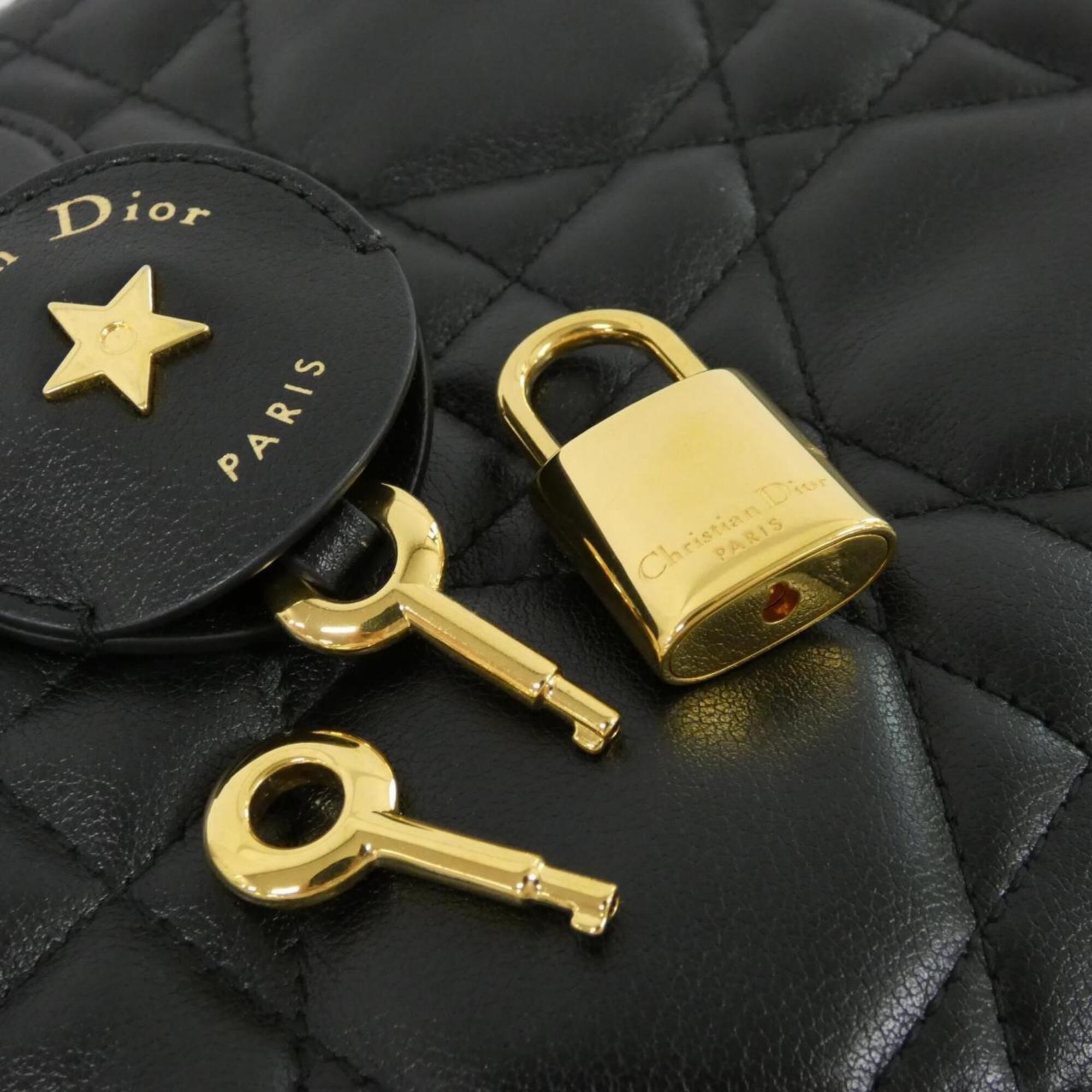 Leather Handbag (Pre-Owned) - Christian Dior - Modalova