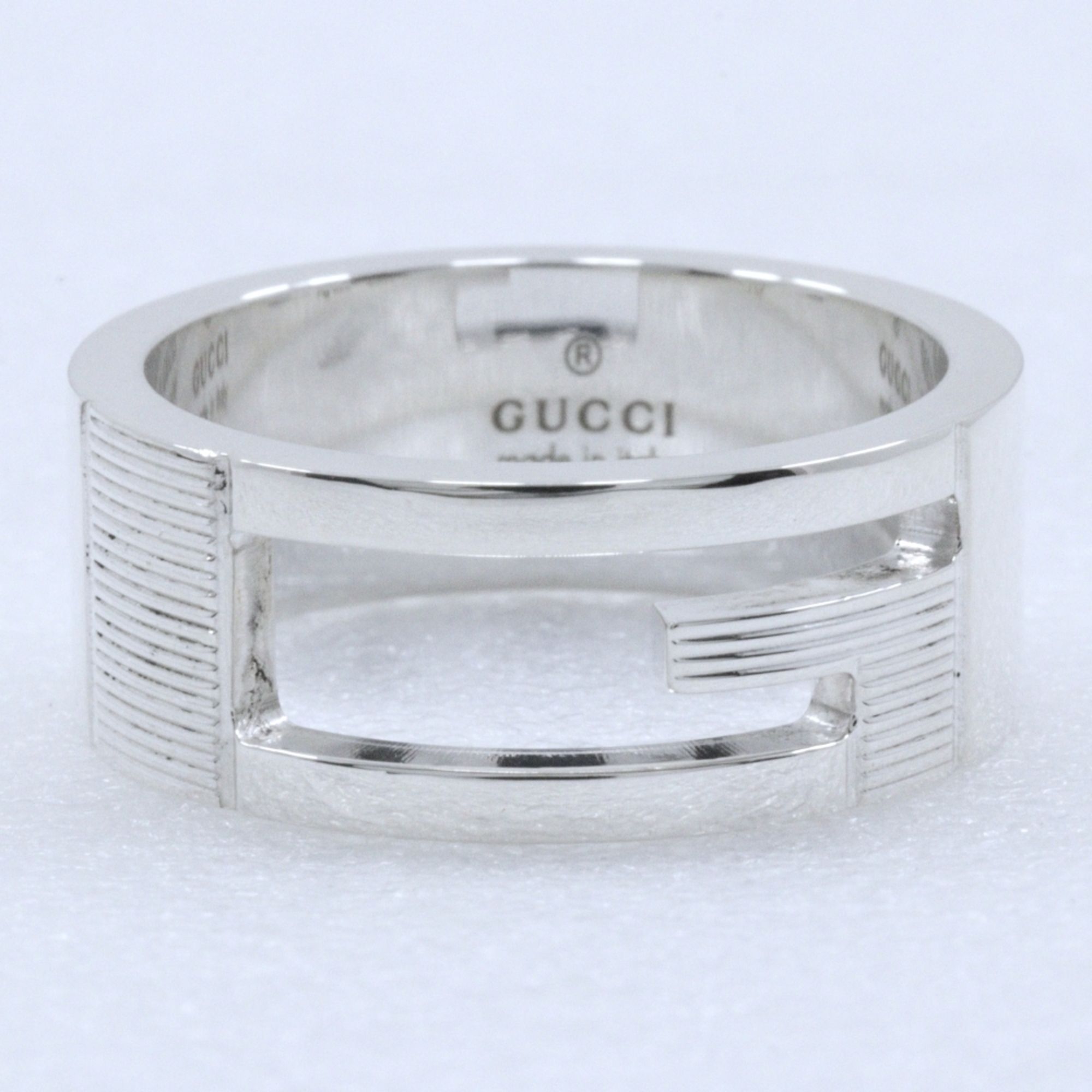 Silver 925 Band Ring (Pre-Owned) - Gucci - Modalova