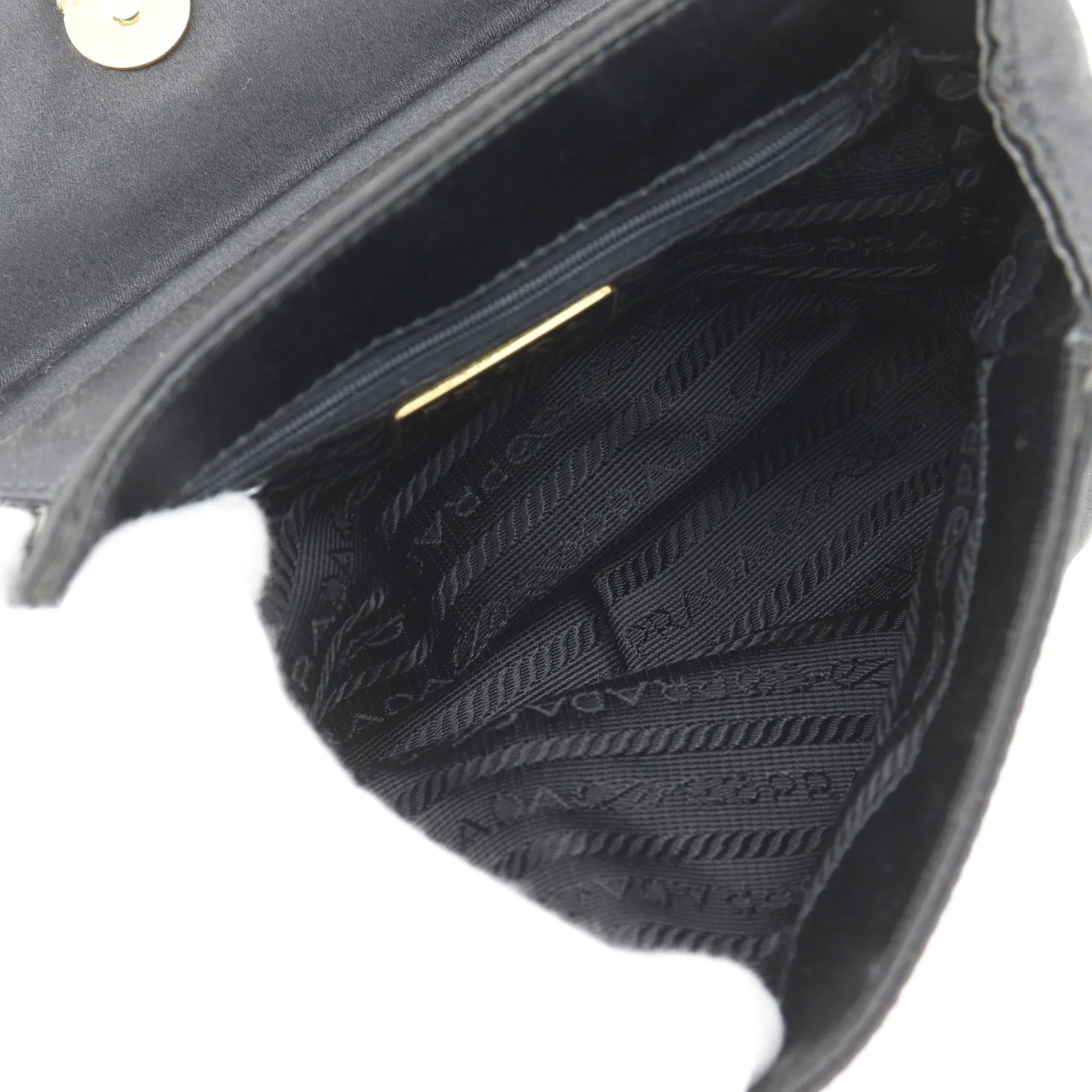 Satin Shoulder Bag (Pre-Owned) - Prada - Modalova