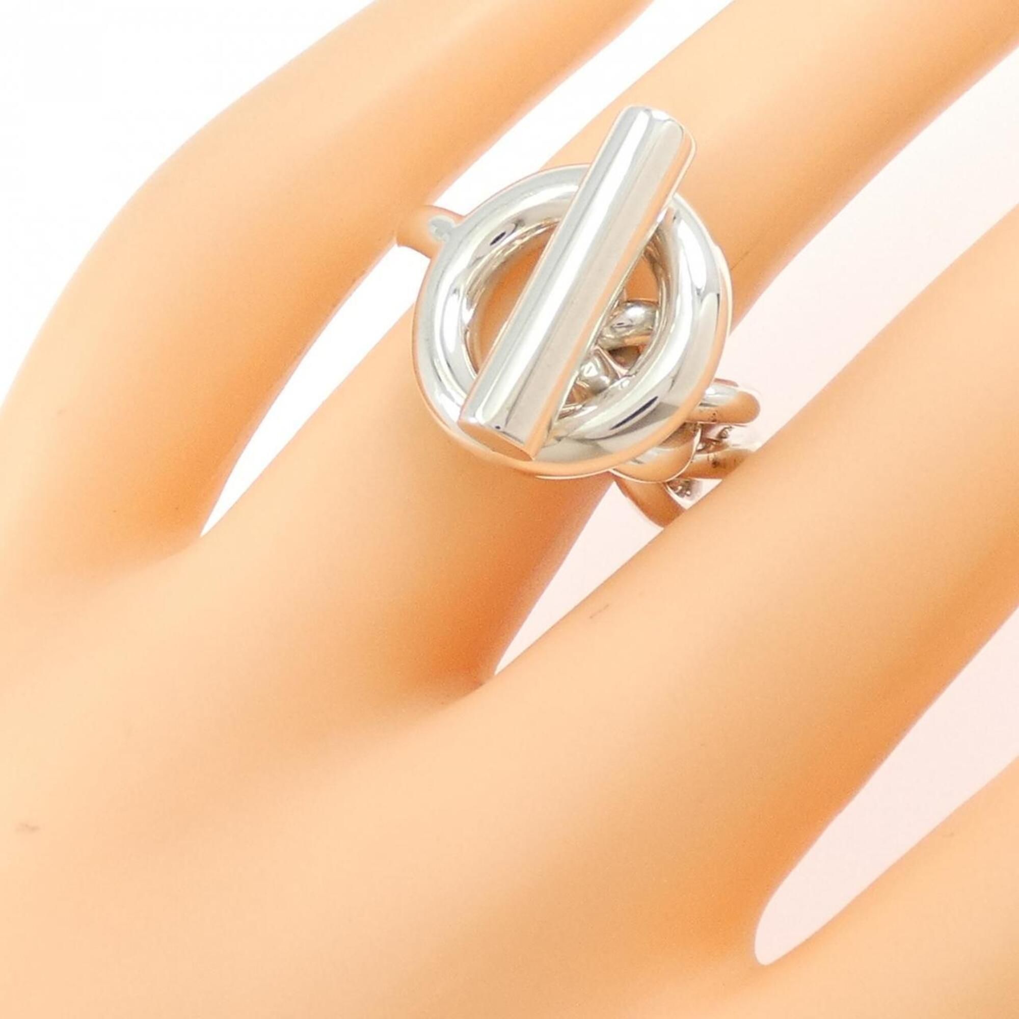 Silver 925 Band Ring (Pre-Owned) - Hermes - Modalova