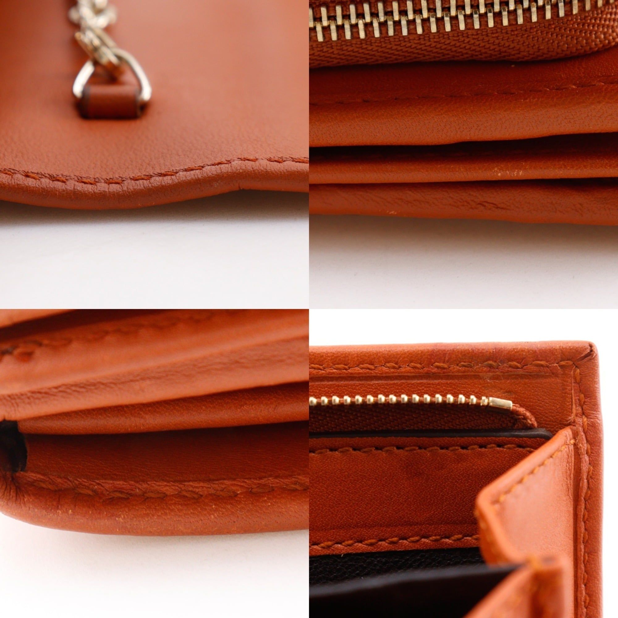 Leather Chain/Shoulder Wallet (Pre-Owned) - Gucci - Modalova