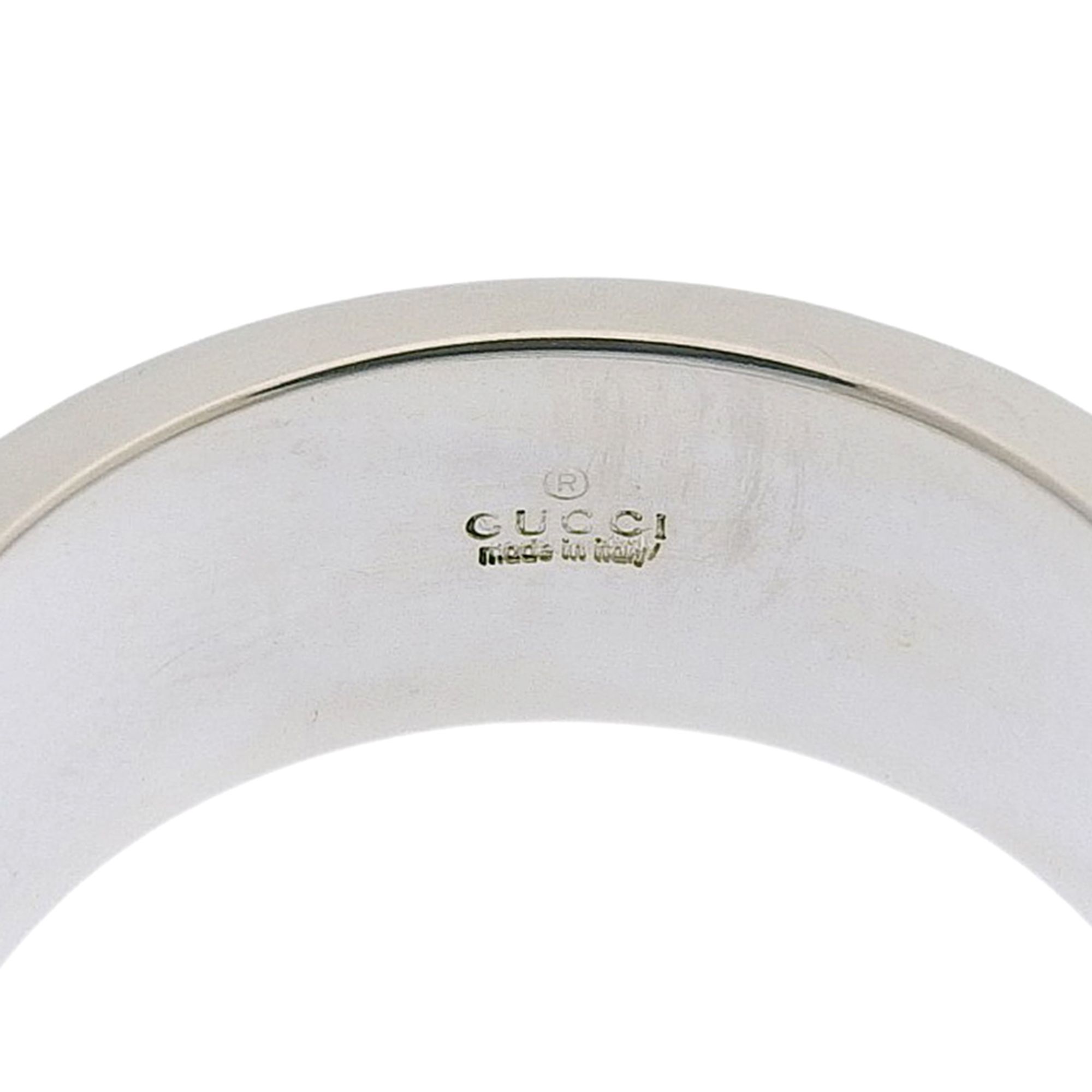 Silver 925 Band Ring (Pre-Owned) - Gucci - Modalova