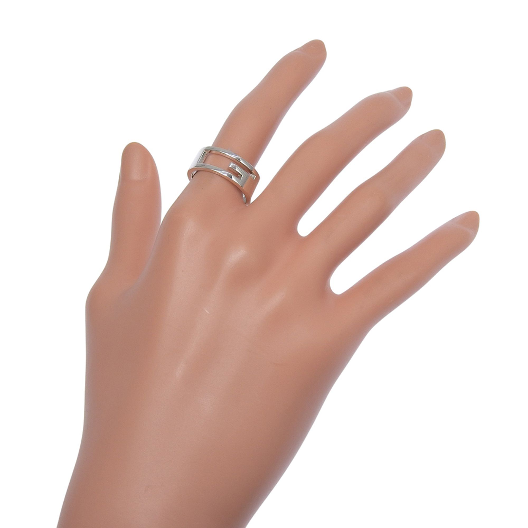 Silver 925 Band Ring (Pre-Owned) - Gucci - Modalova