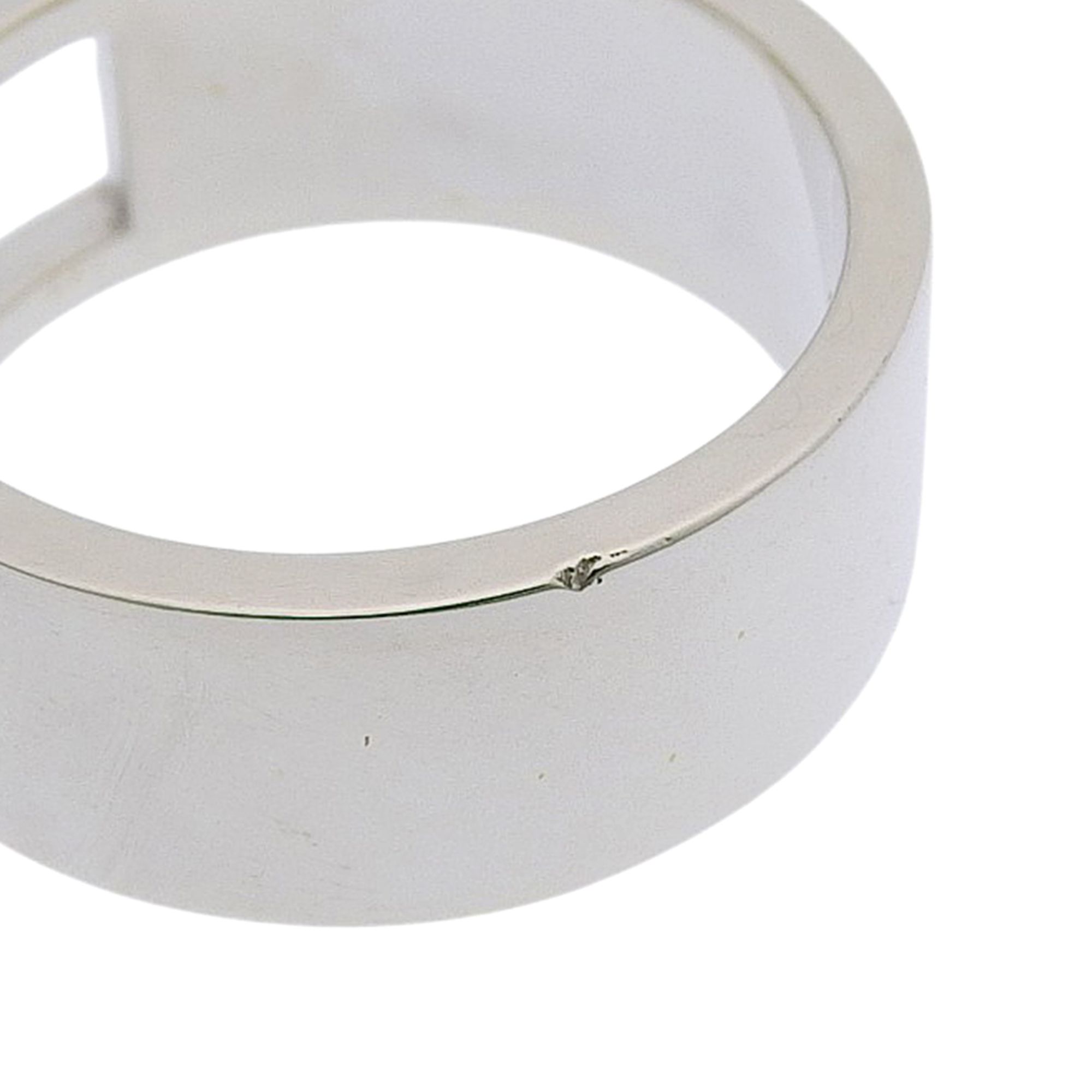 Silver 925 Band Ring (Pre-Owned) - Gucci - Modalova