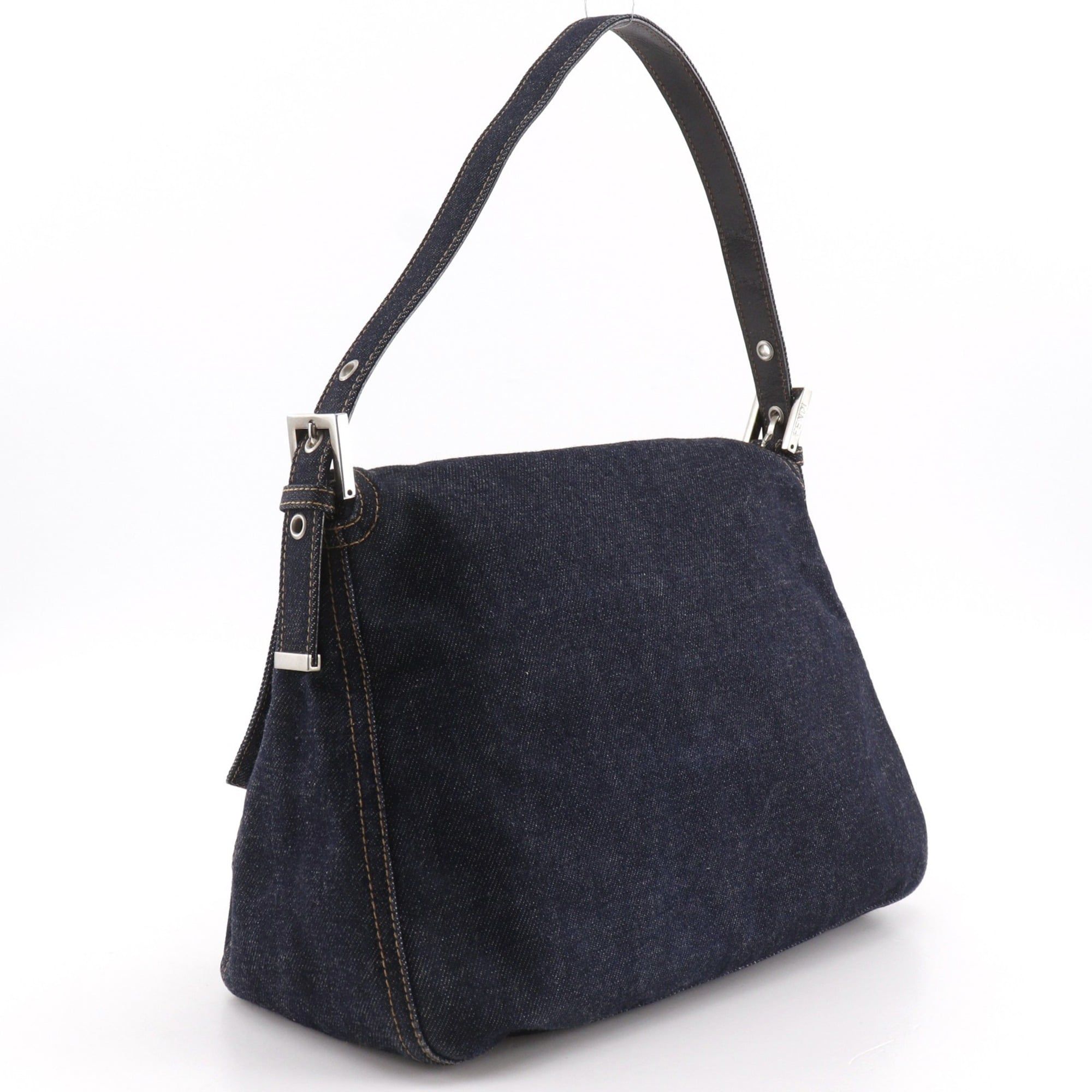 Denim Shoulder Bag (Pre-Owned) - Fendi - Modalova