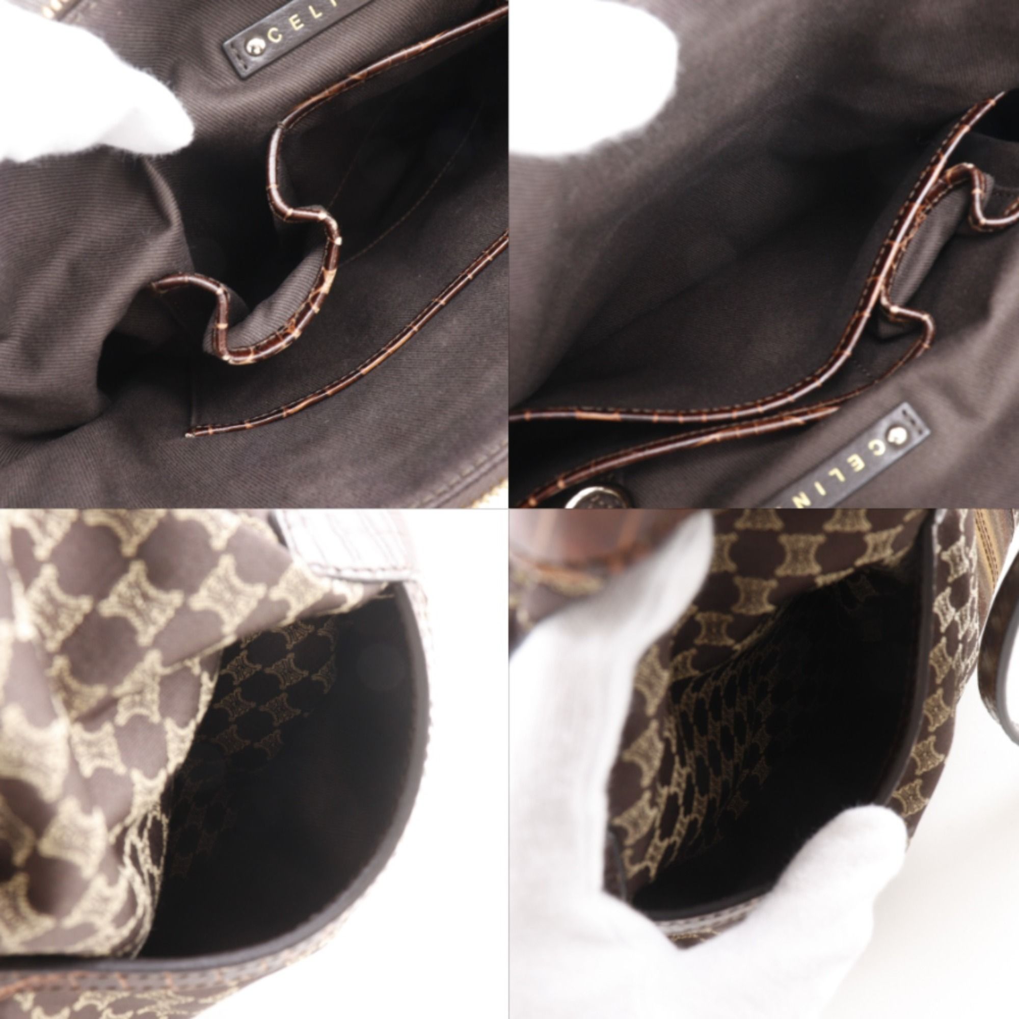 Nylon Canvas Leather Tote Bag (Pre-Owned) - Celine - Modalova