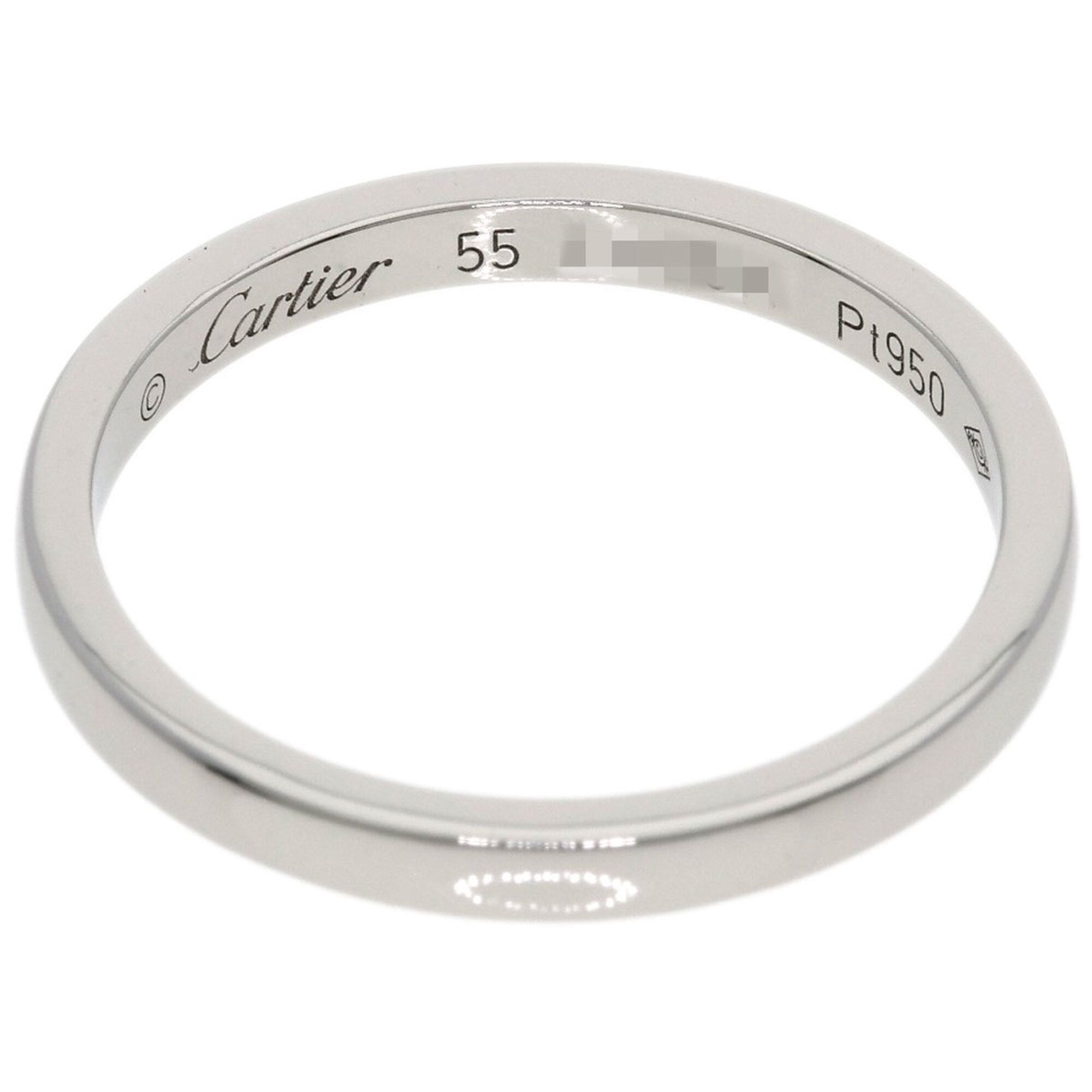 Platinum 950 Band Ring (Pre-Owned) - Cartier - Modalova