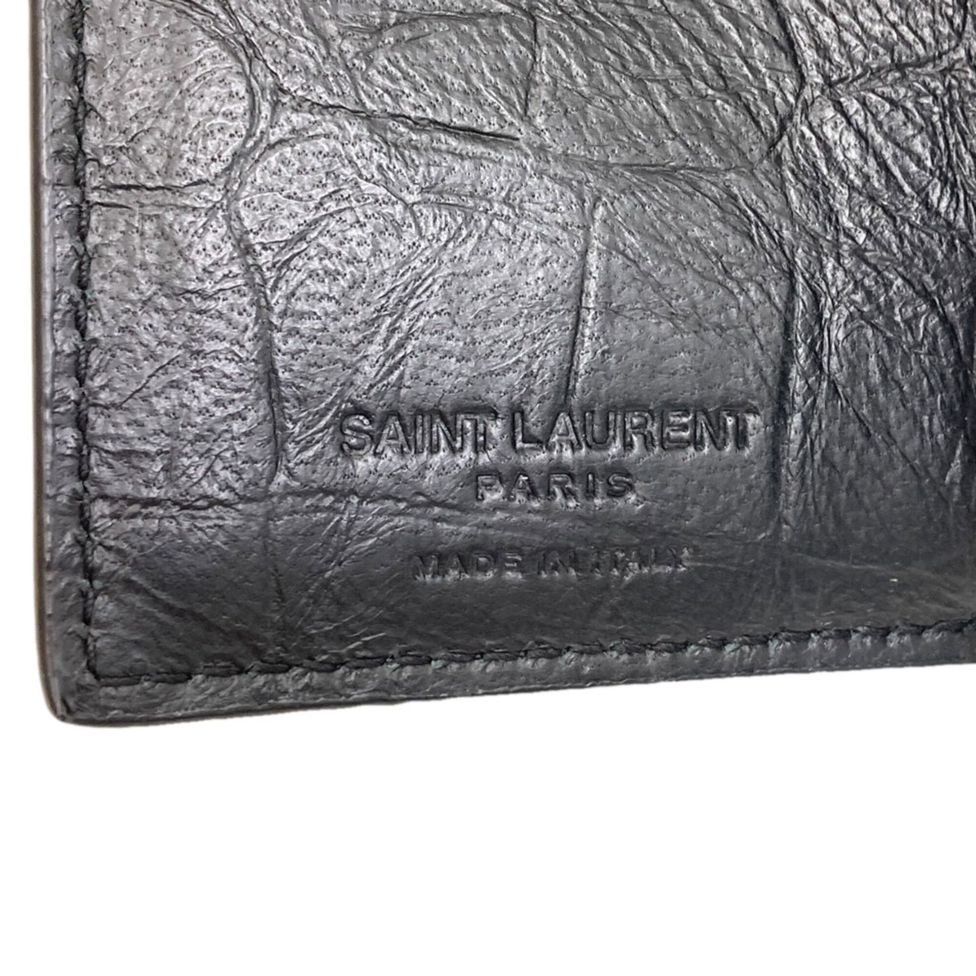 Leather Wallet (Bi-Fold) (Pre-Owned) - Saint Laurent - Modalova