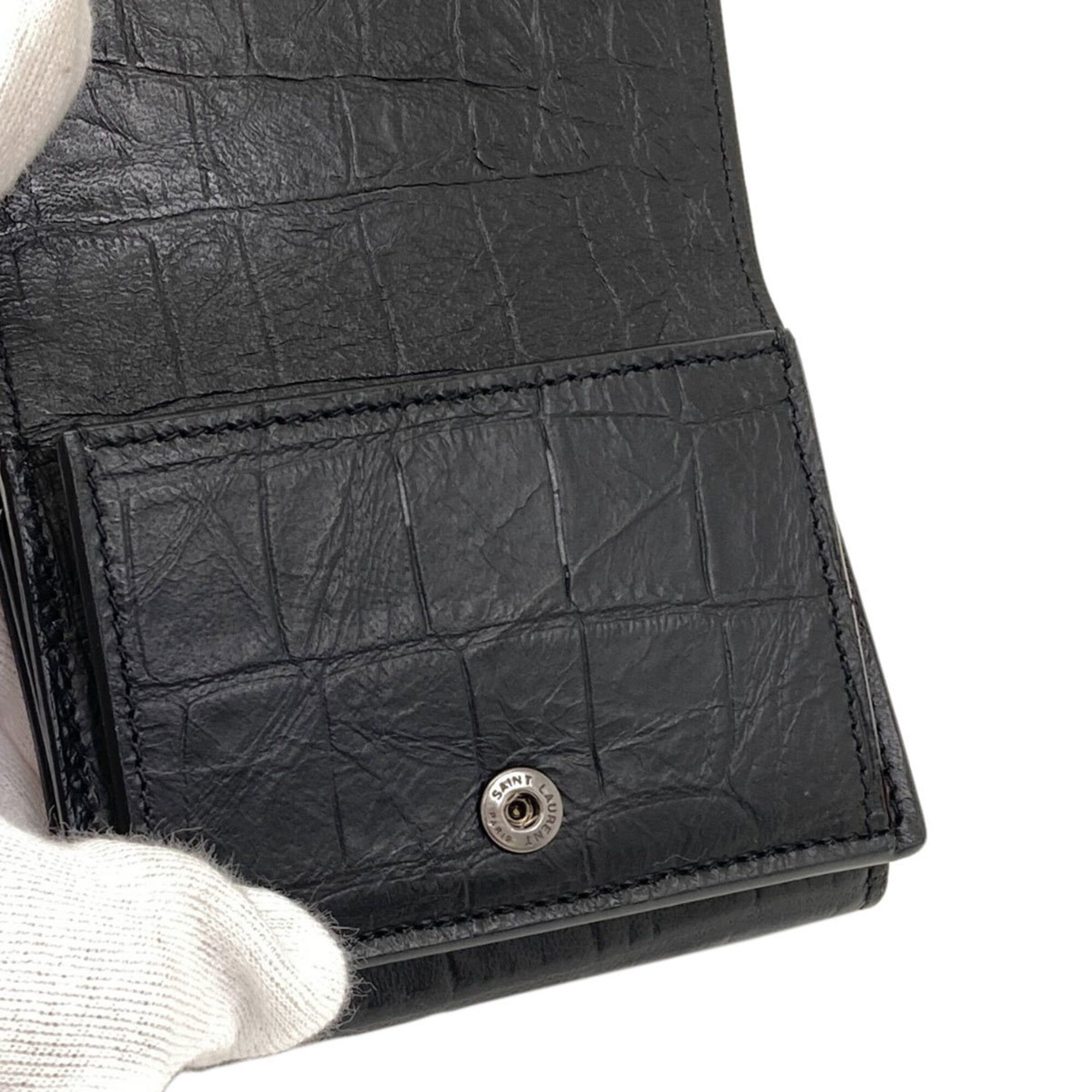 Leather Wallet (Bi-Fold) (Pre-Owned) - Saint Laurent - Modalova