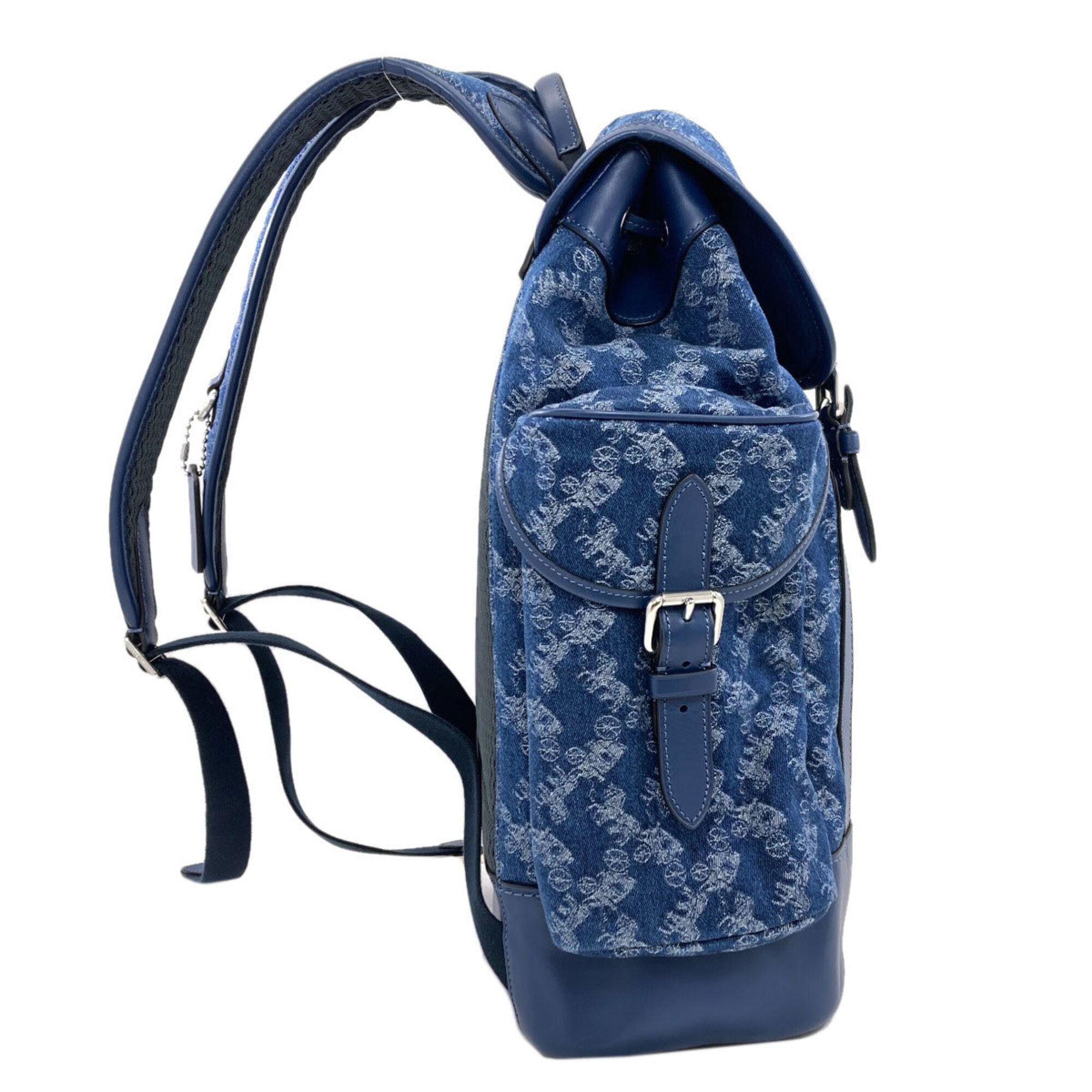 Denim Backpack (Pre-Owned) - Coach - Modalova