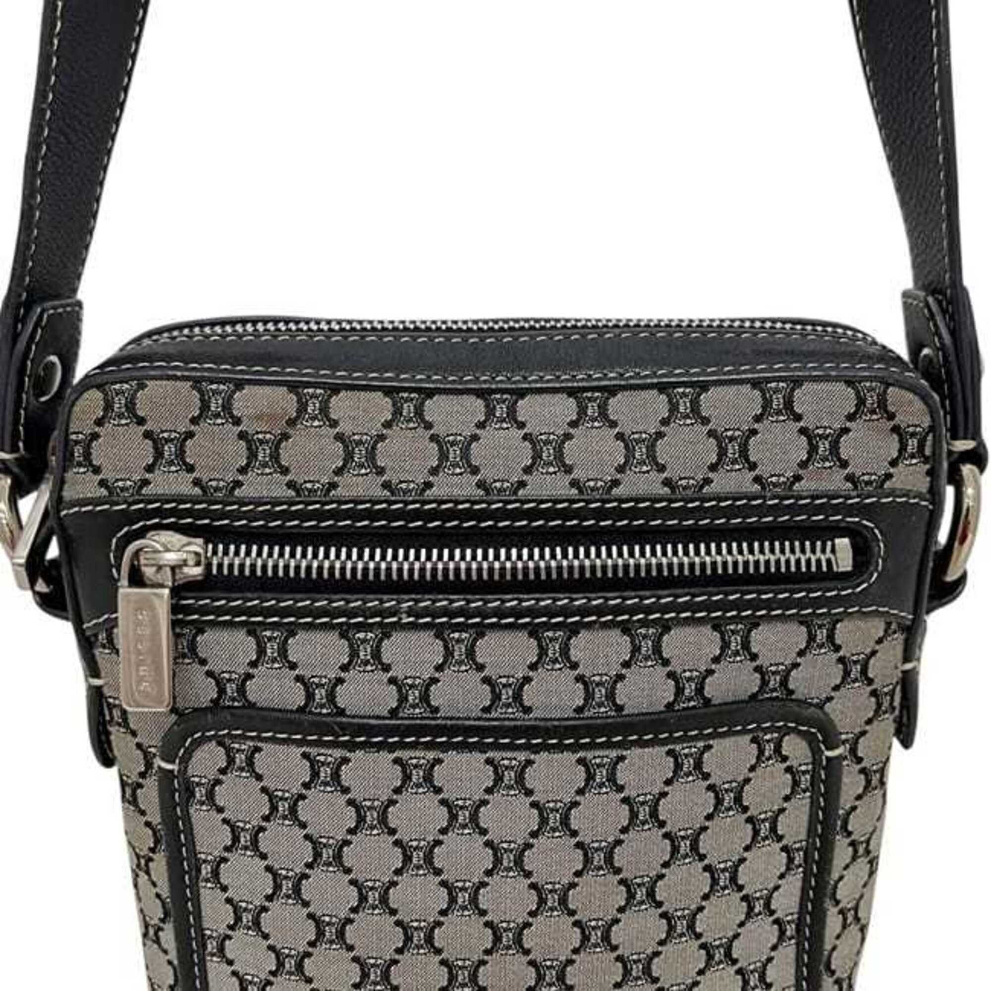 Nylon Leather Shoulder Bag (Pre-Owned) - Celine - Modalova