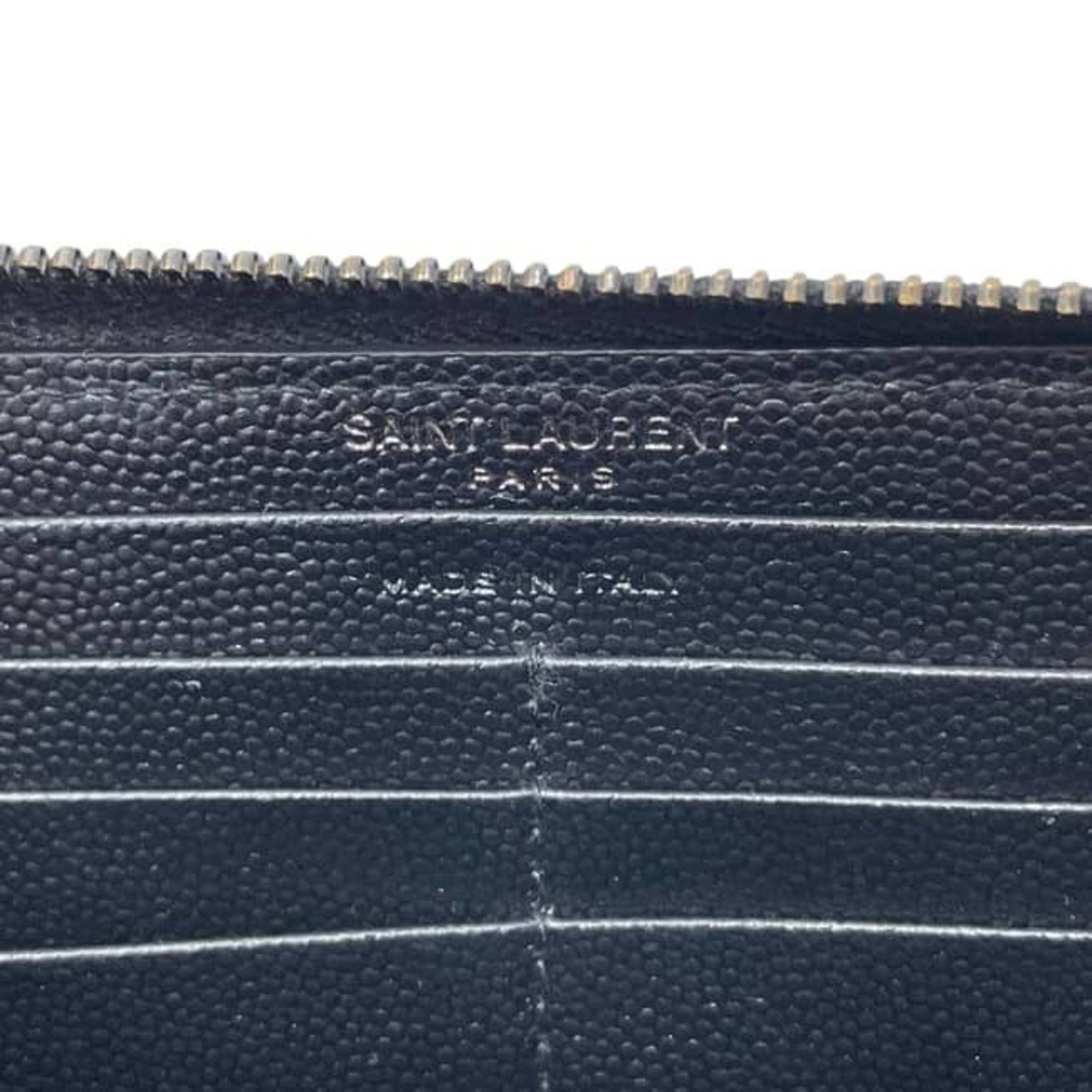 Leather Long Wallet (Bi-Fold) (Pre-Owned) - Saint Laurent - Modalova