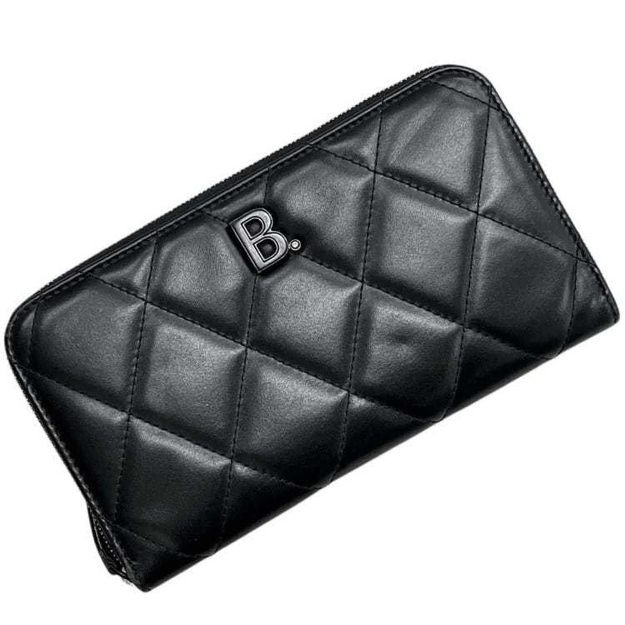 Leather Long Wallet (Bi-Fold) (Pre-Owned) - Balenciaga - Modalova