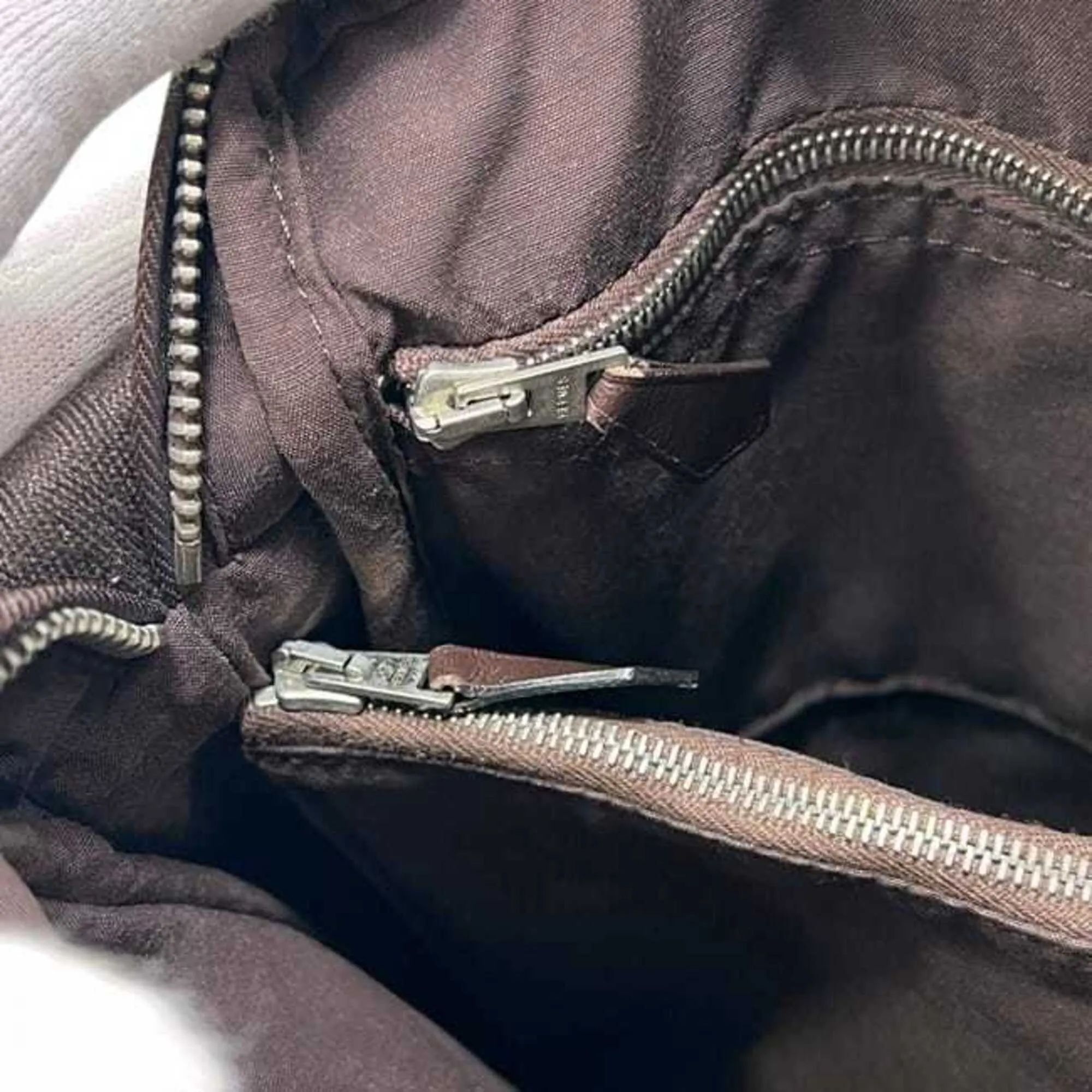 Canvas Leather Shoulder Bag (Pre-Owned) - Hermes - Modalova
