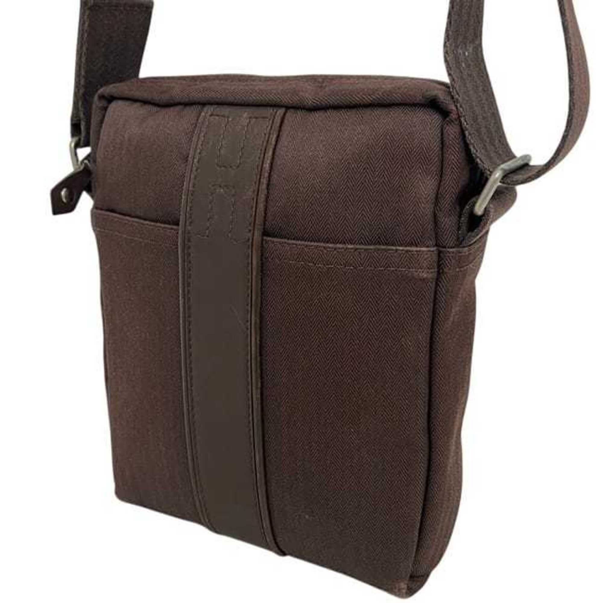 Canvas Leather Shoulder Bag (Pre-Owned) - Hermes - Modalova