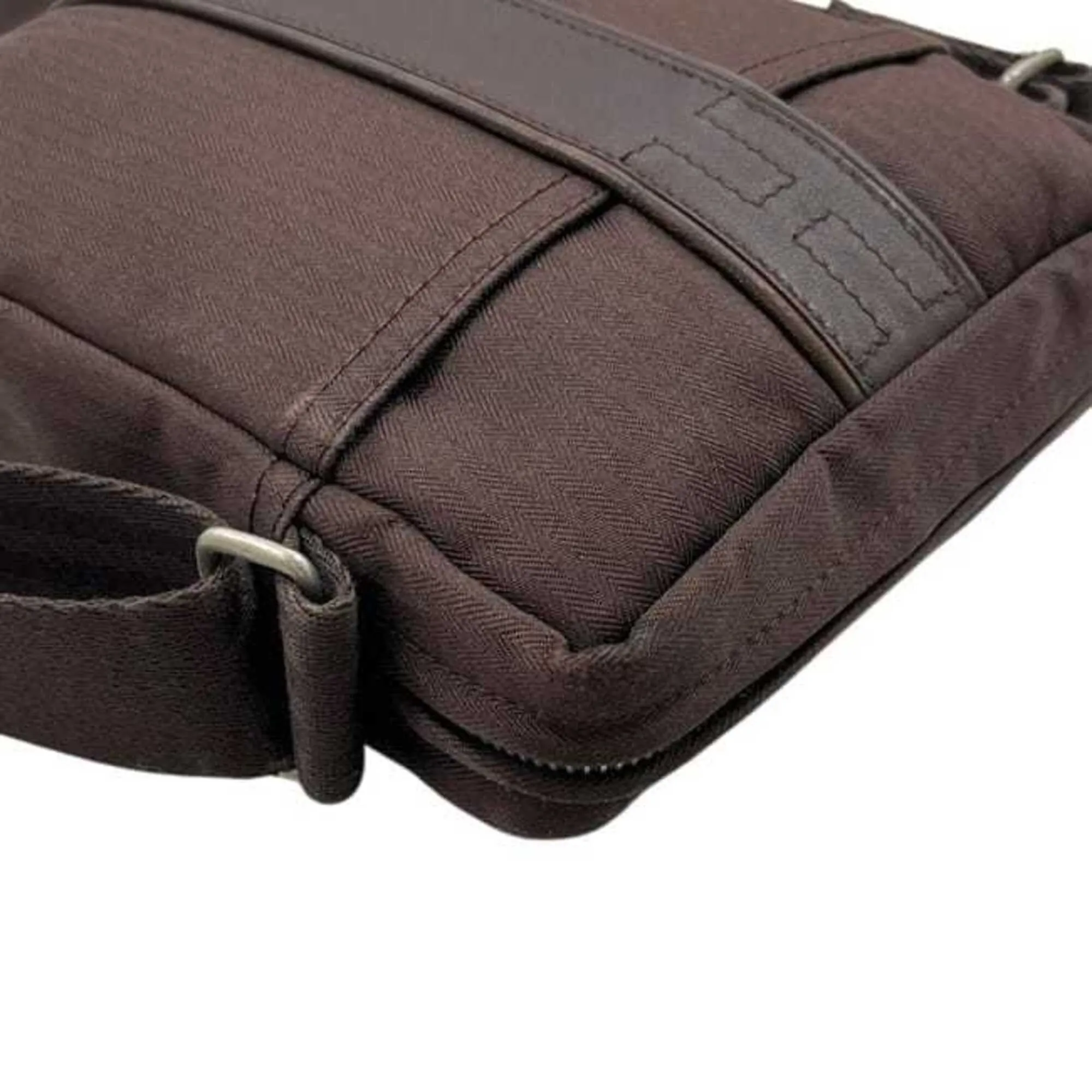 Canvas Leather Shoulder Bag (Pre-Owned) - Hermes - Modalova