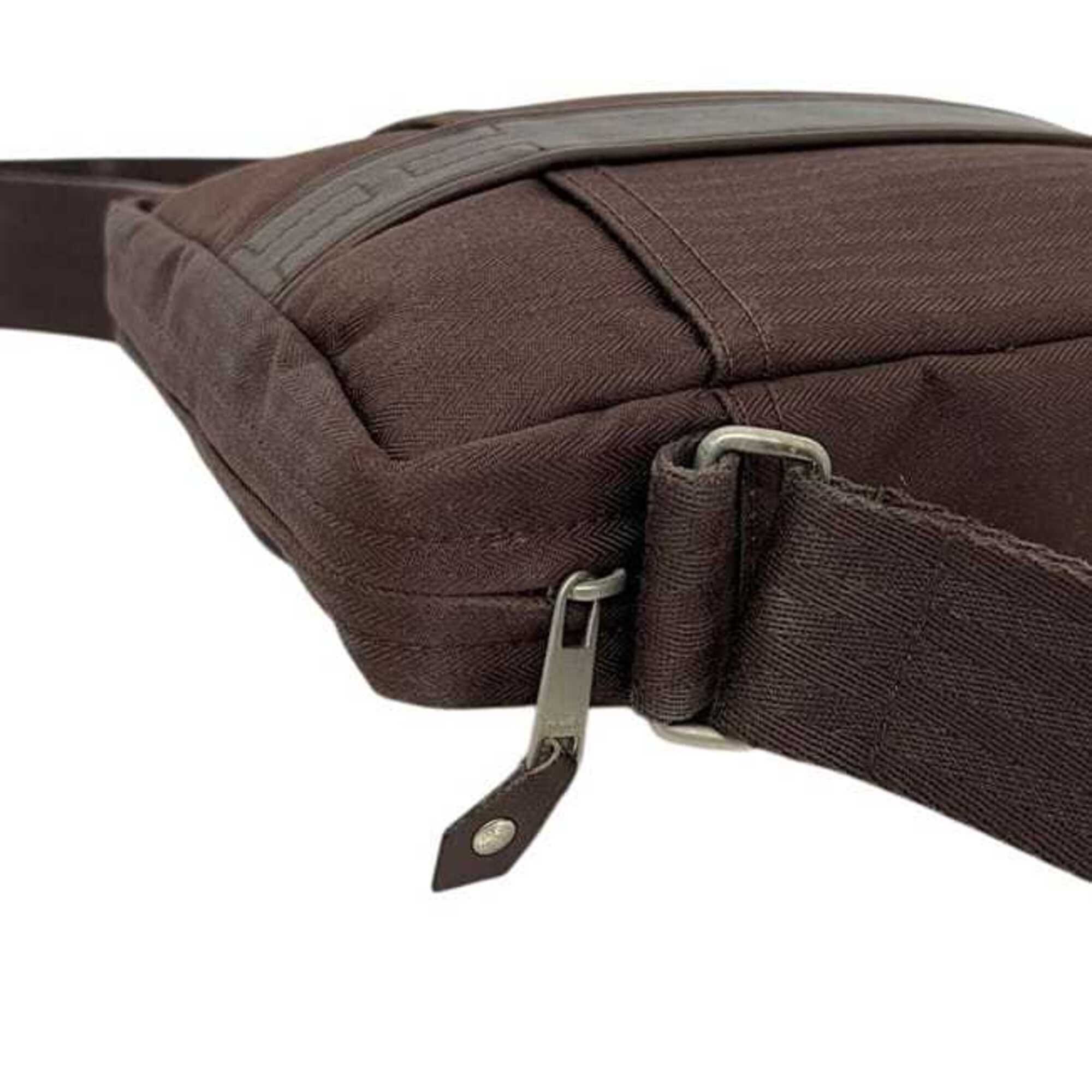 Canvas Leather Shoulder Bag (Pre-Owned) - Hermes - Modalova