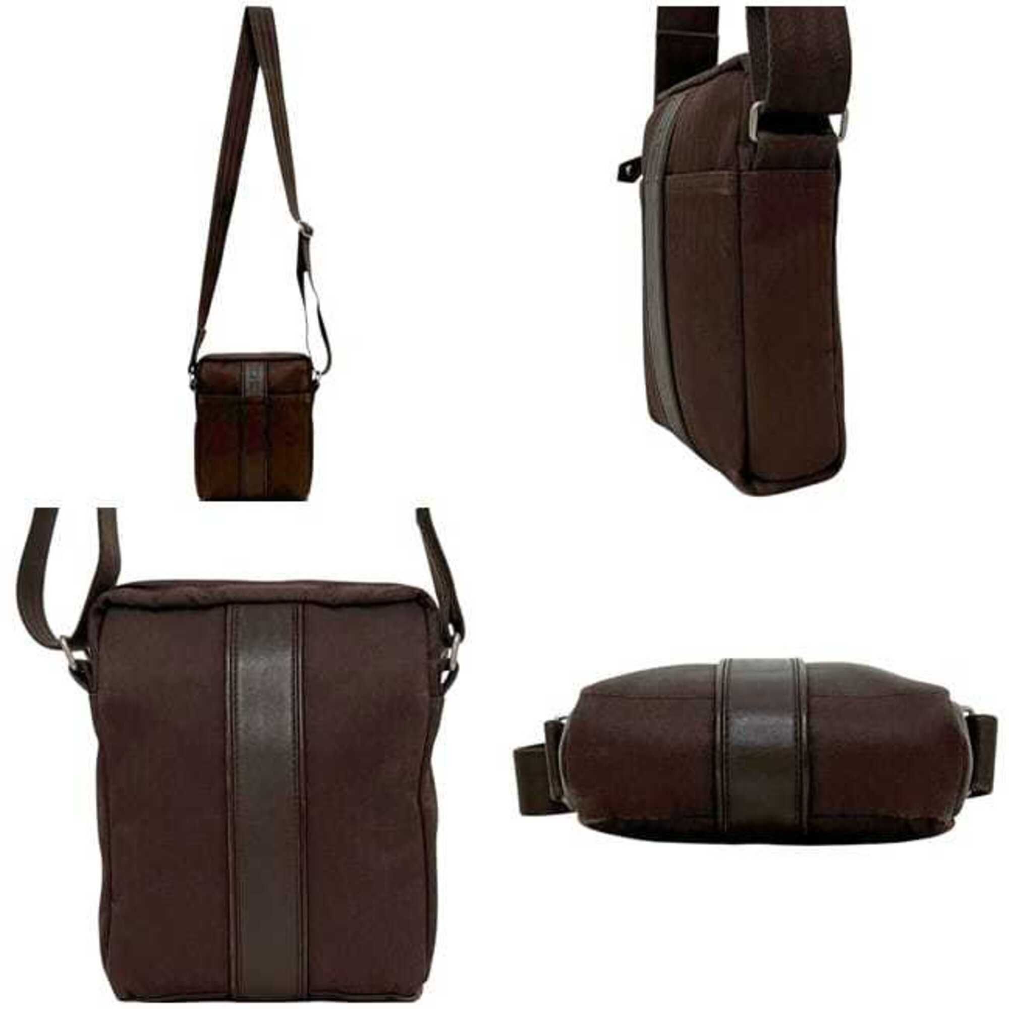 Canvas Leather Shoulder Bag (Pre-Owned) - Hermes - Modalova