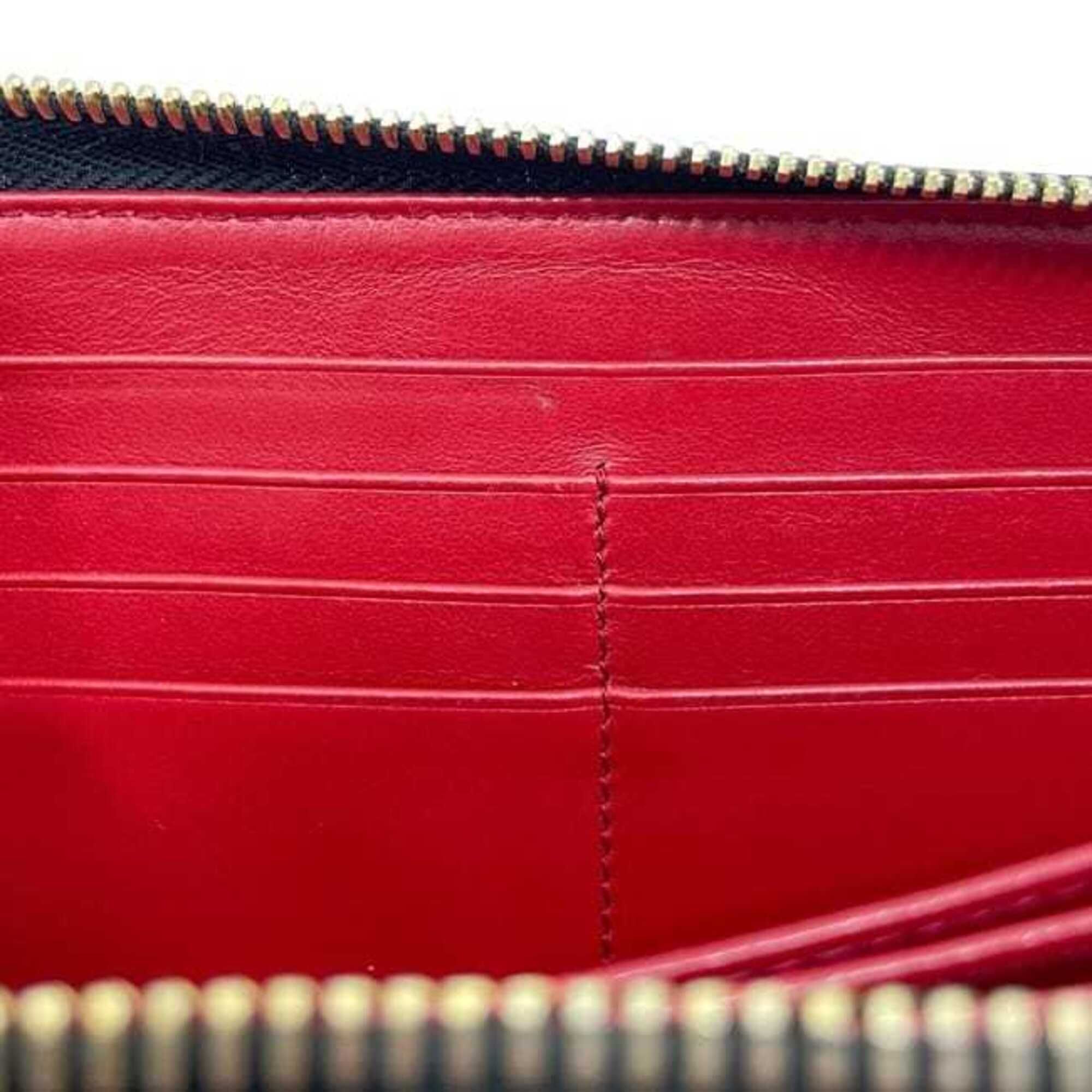 Leather Long Wallet (Bi-Fold) (Pre-Owned) - Prada - Modalova