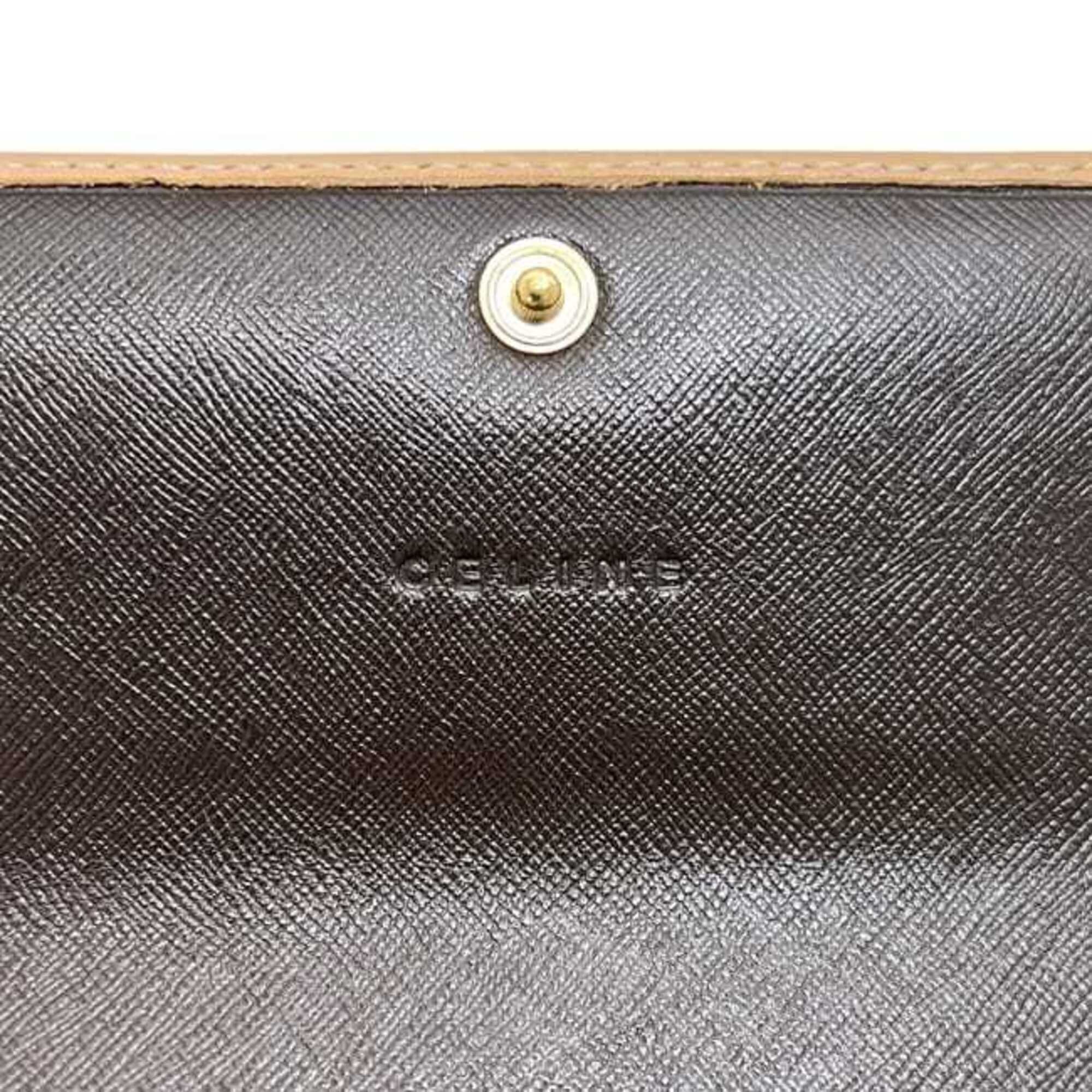 Pvc Leather Wallet (Tri-Fold) (Pre-Owned) - Celine - Modalova