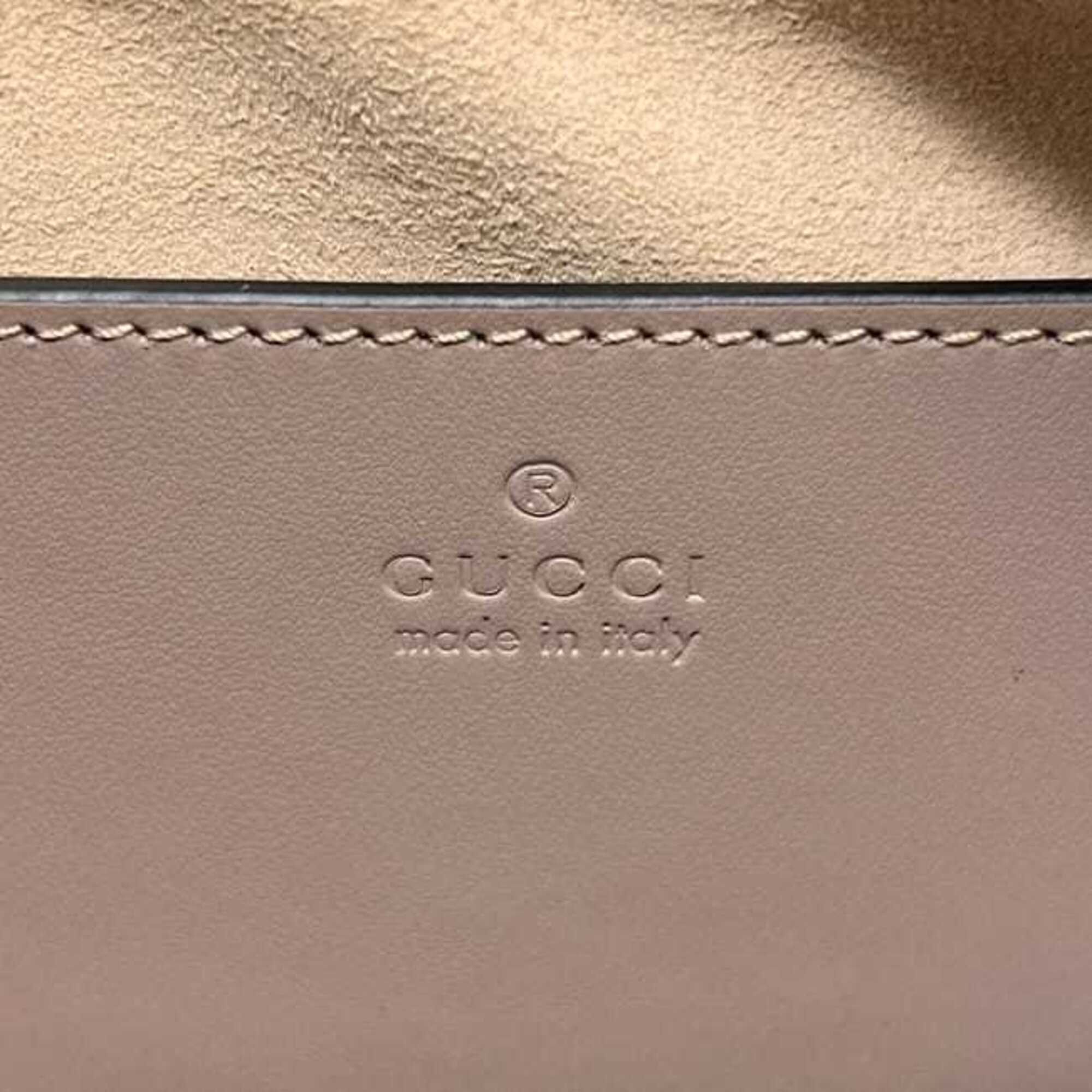 Leather Shoulder Bag (Pre-Owned) - Gucci - Modalova
