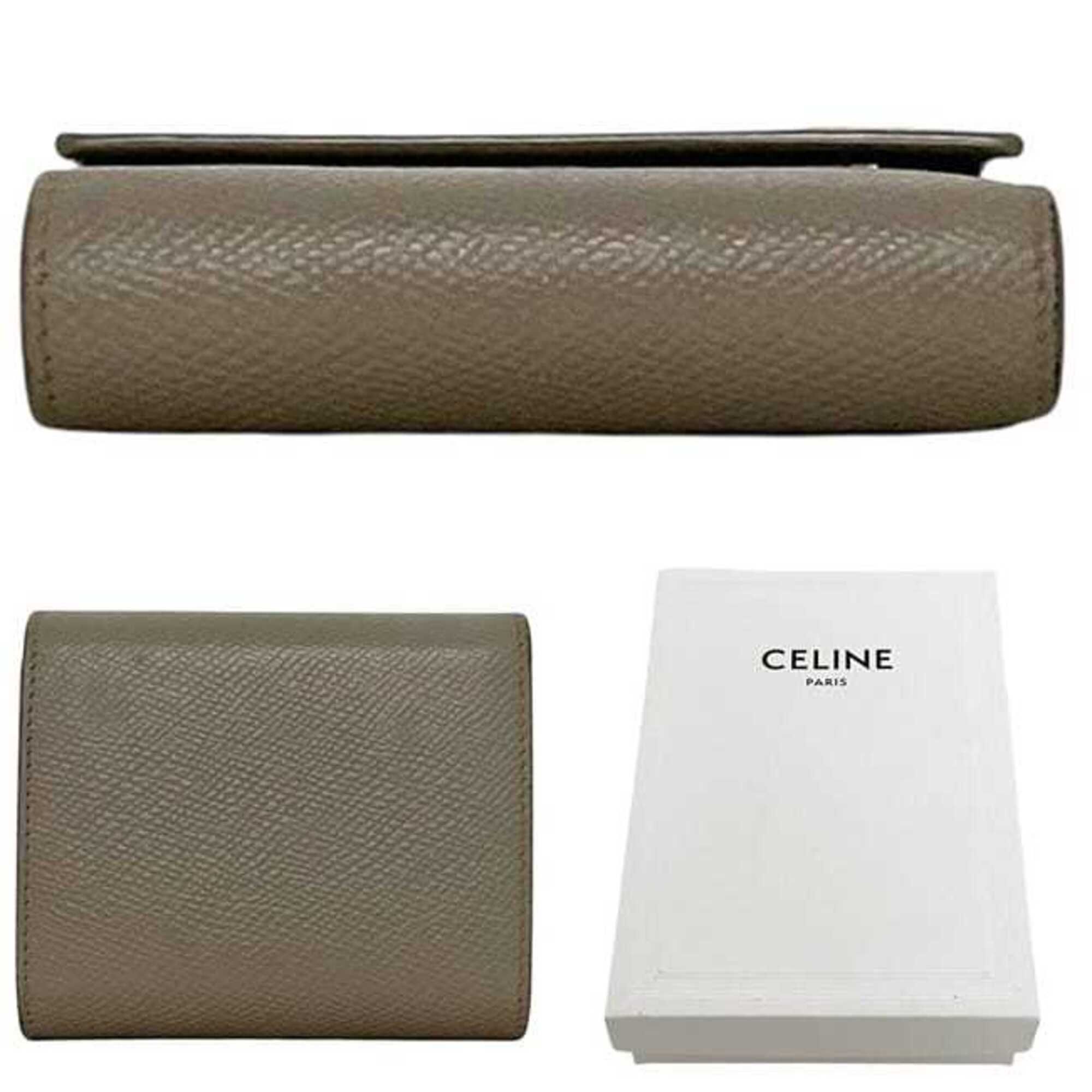 Leather Wallet (Tri-Fold) (Pre-Owned) - Celine - Modalova