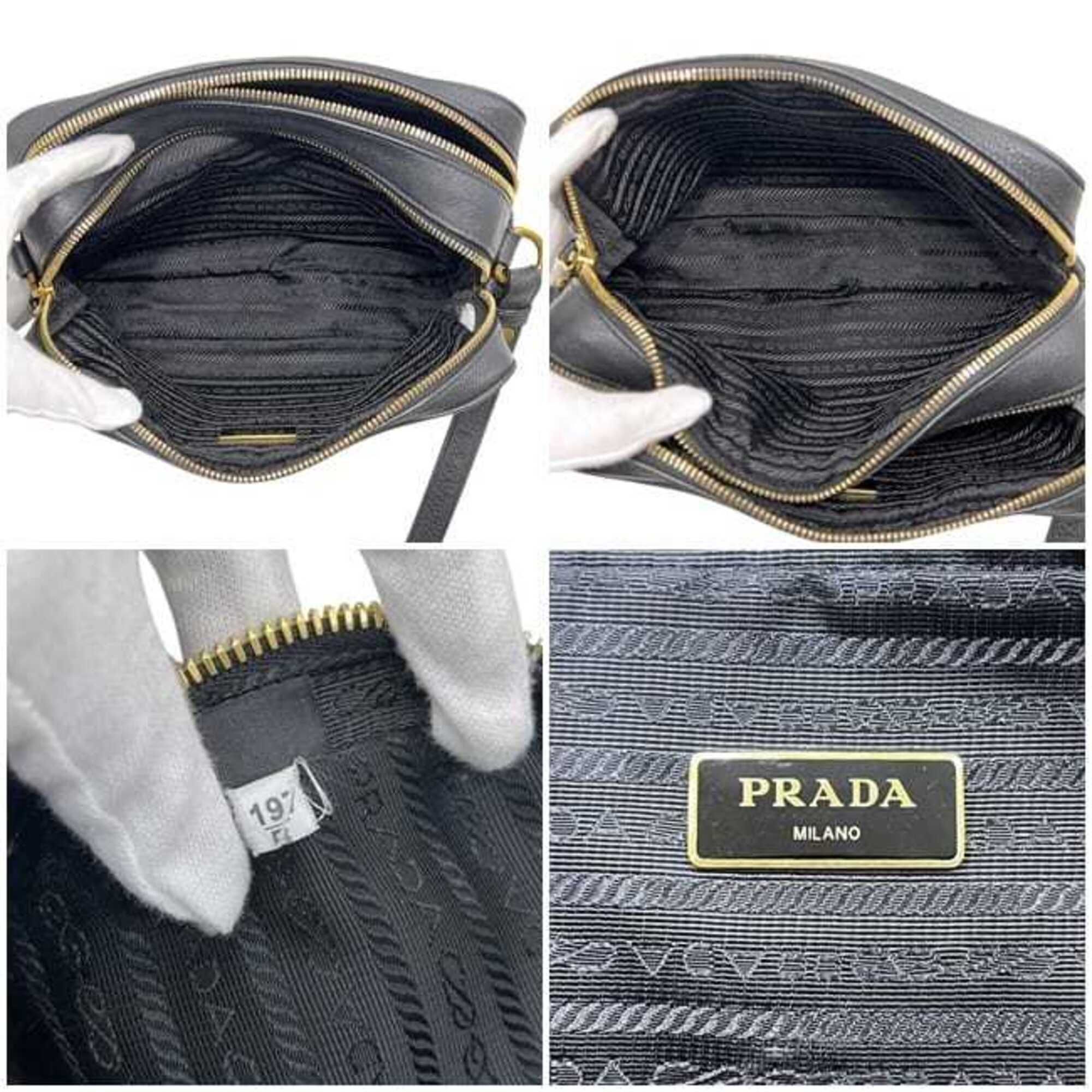 Leather Shoulder Bag (Pre-Owned) - Prada - Modalova