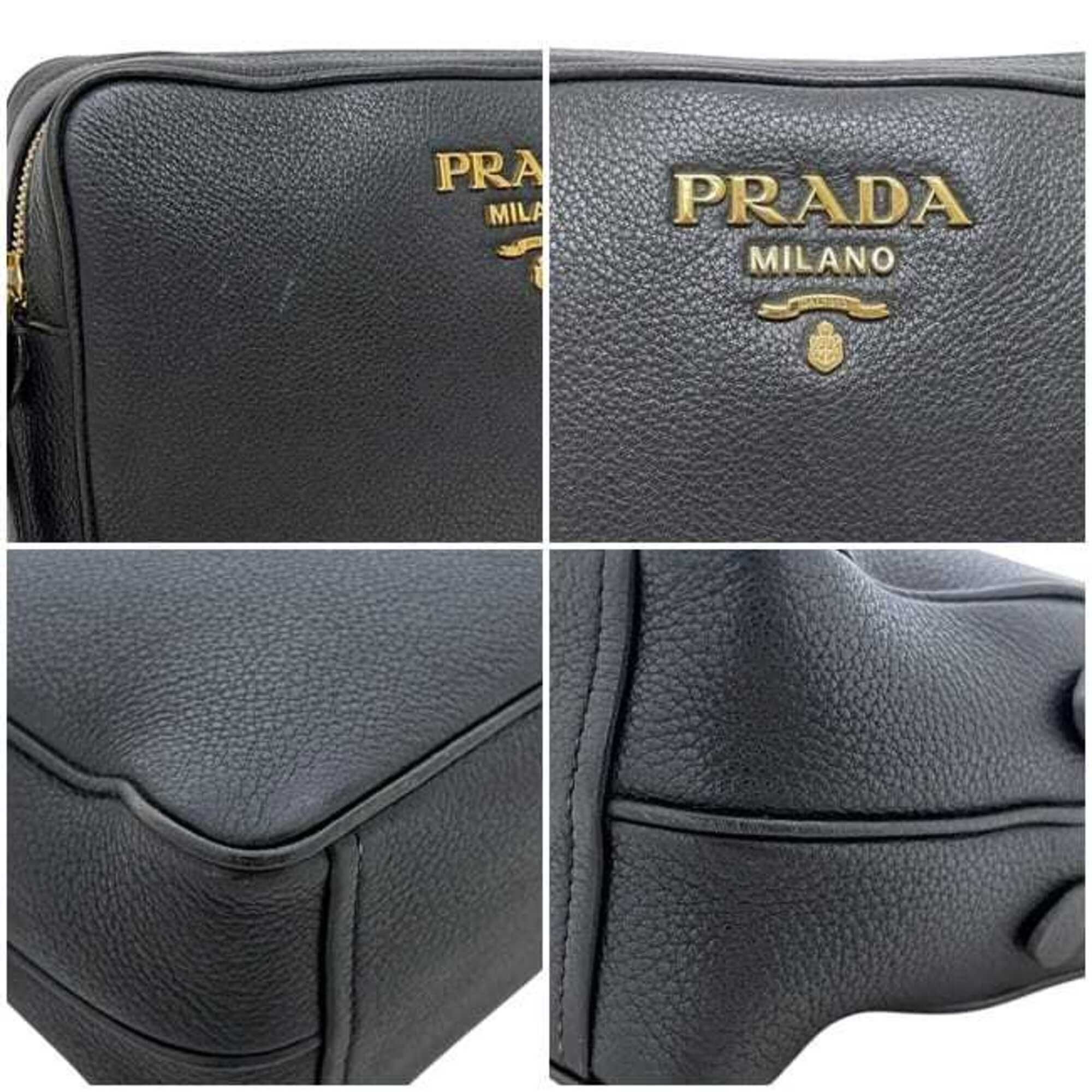 Leather Shoulder Bag (Pre-Owned) - Prada - Modalova