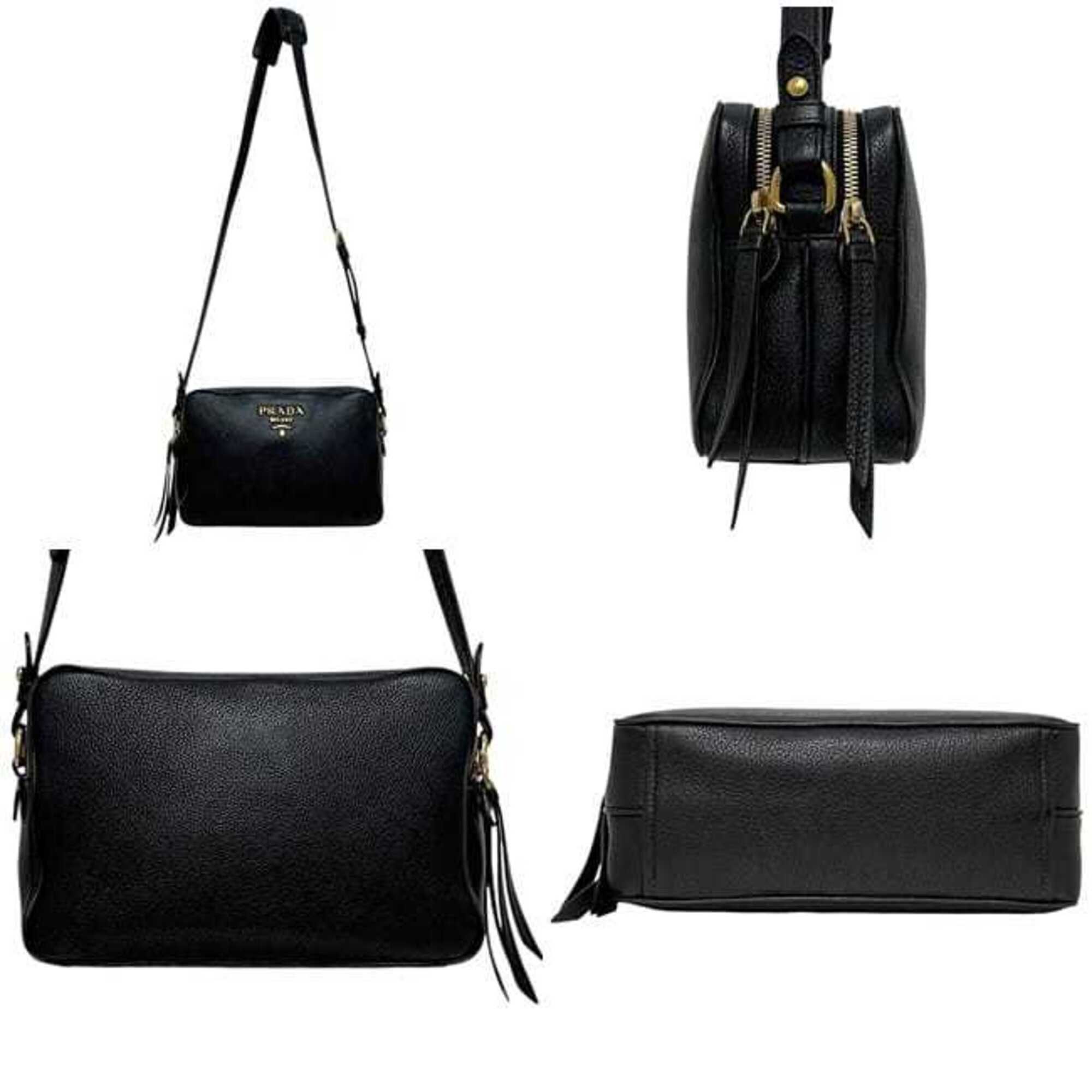 Leather Shoulder Bag (Pre-Owned) - Prada - Modalova
