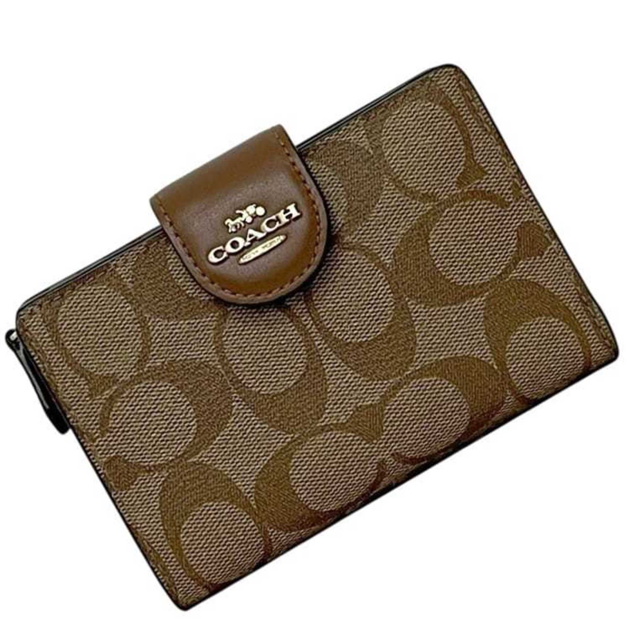 Pvc Leather Wallet (Bi-Fold) (Pre-Owned) - Coach - Modalova